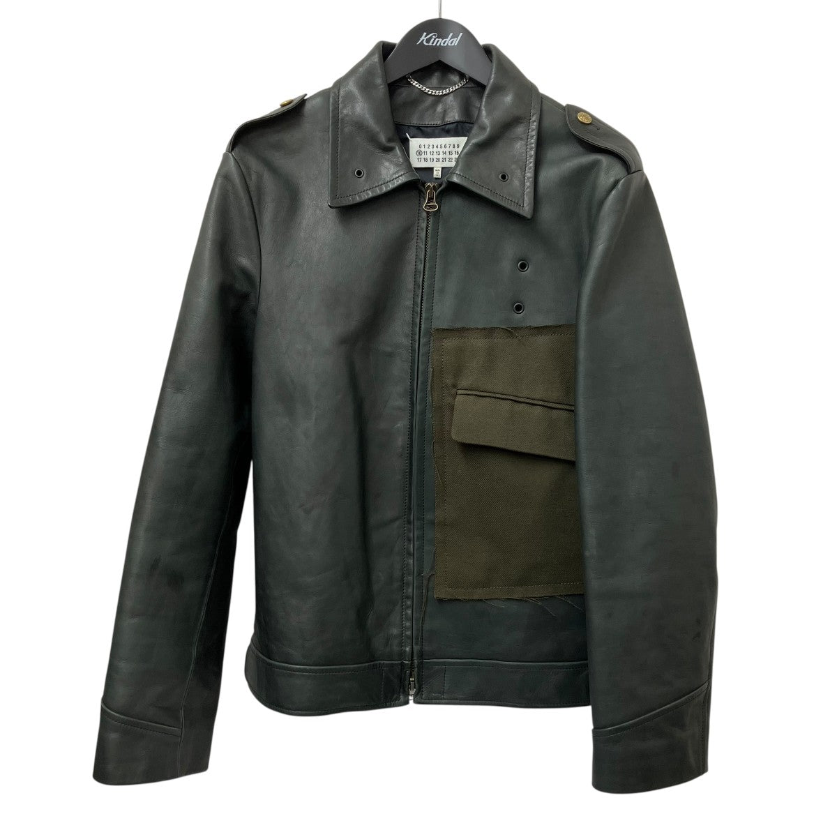 Maison Margiela / ライダースジャケット 中古・古着通販】Maison Margiela (メゾンマルジェラ) 5 Zip