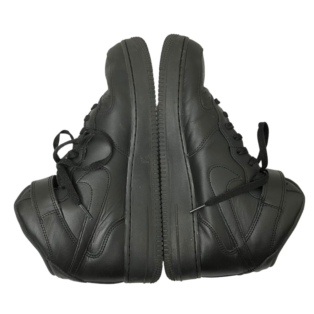 Supreme Nike Air Force1 ブラック ハイカット スニーカー Supreme × Nike Air Force 1 Mid Black シュプリーム × ナイキ