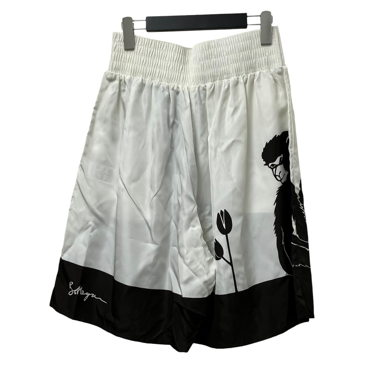 BOTTEGA VENETA(ボッテガヴェネタ) SHORT MONKEY PINEAPPLE VISCOSE