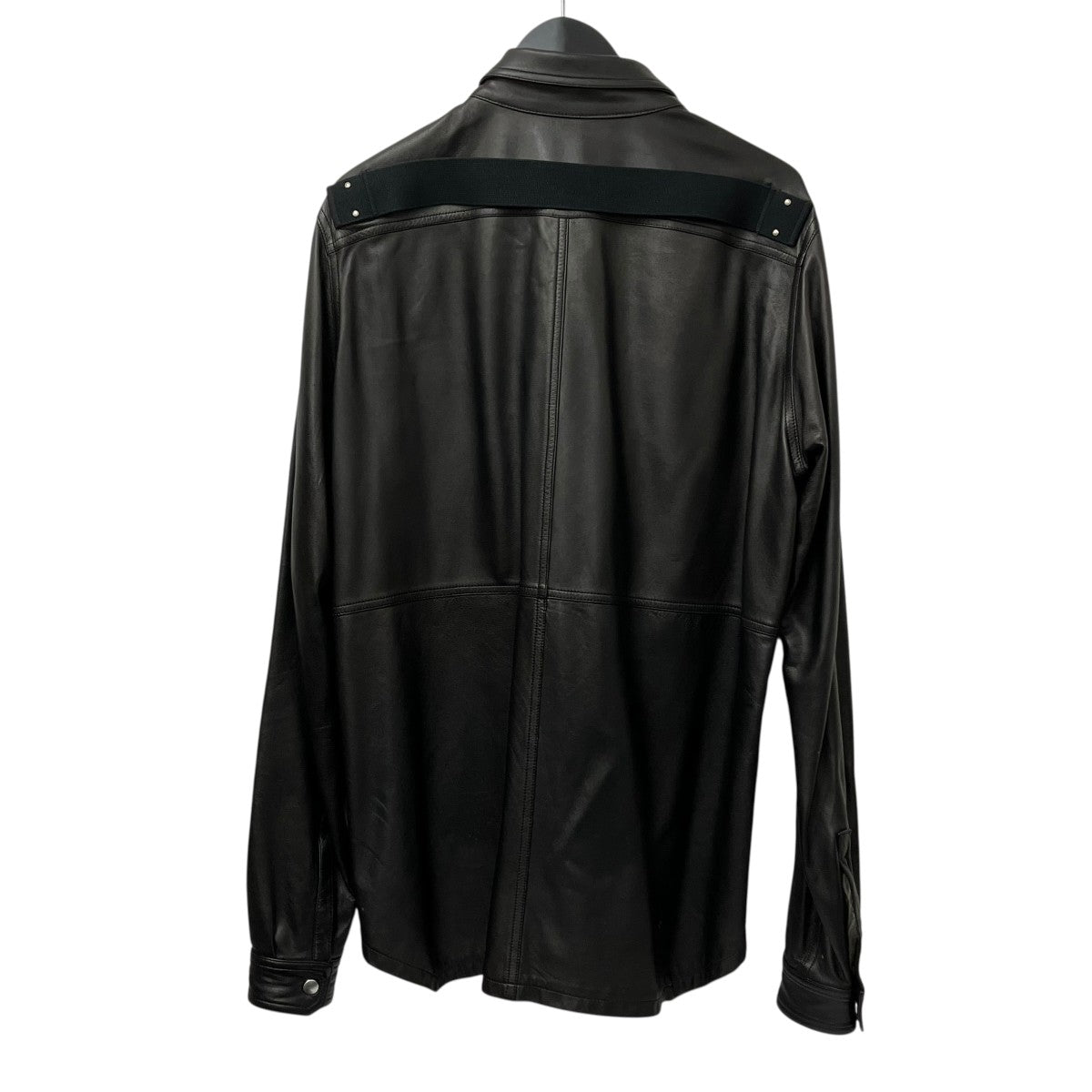 RICK OWENS(リックオウエンス) レザーシャツRU20S7729-LLP