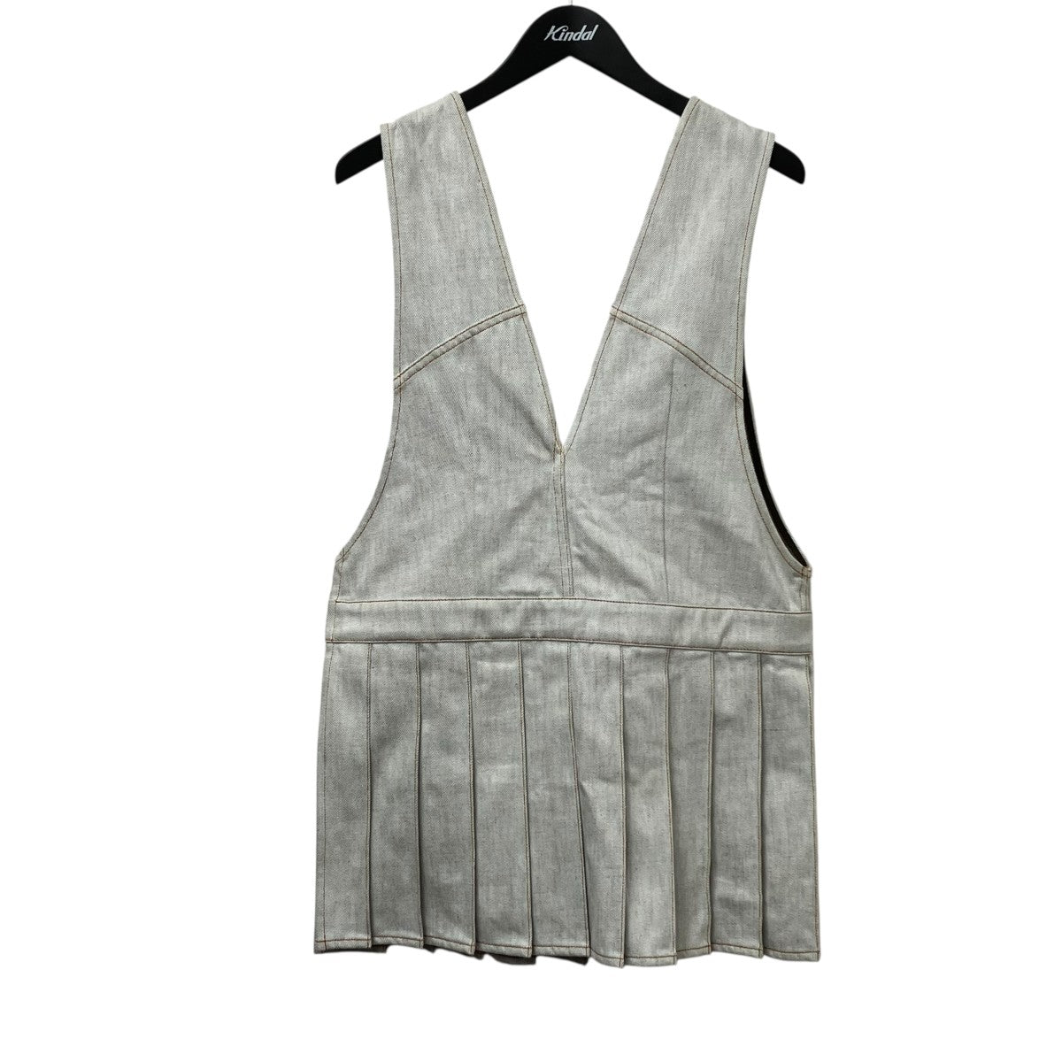 IRENE(アイレネ) Snow Demin Pleated Vestベスト26A83005