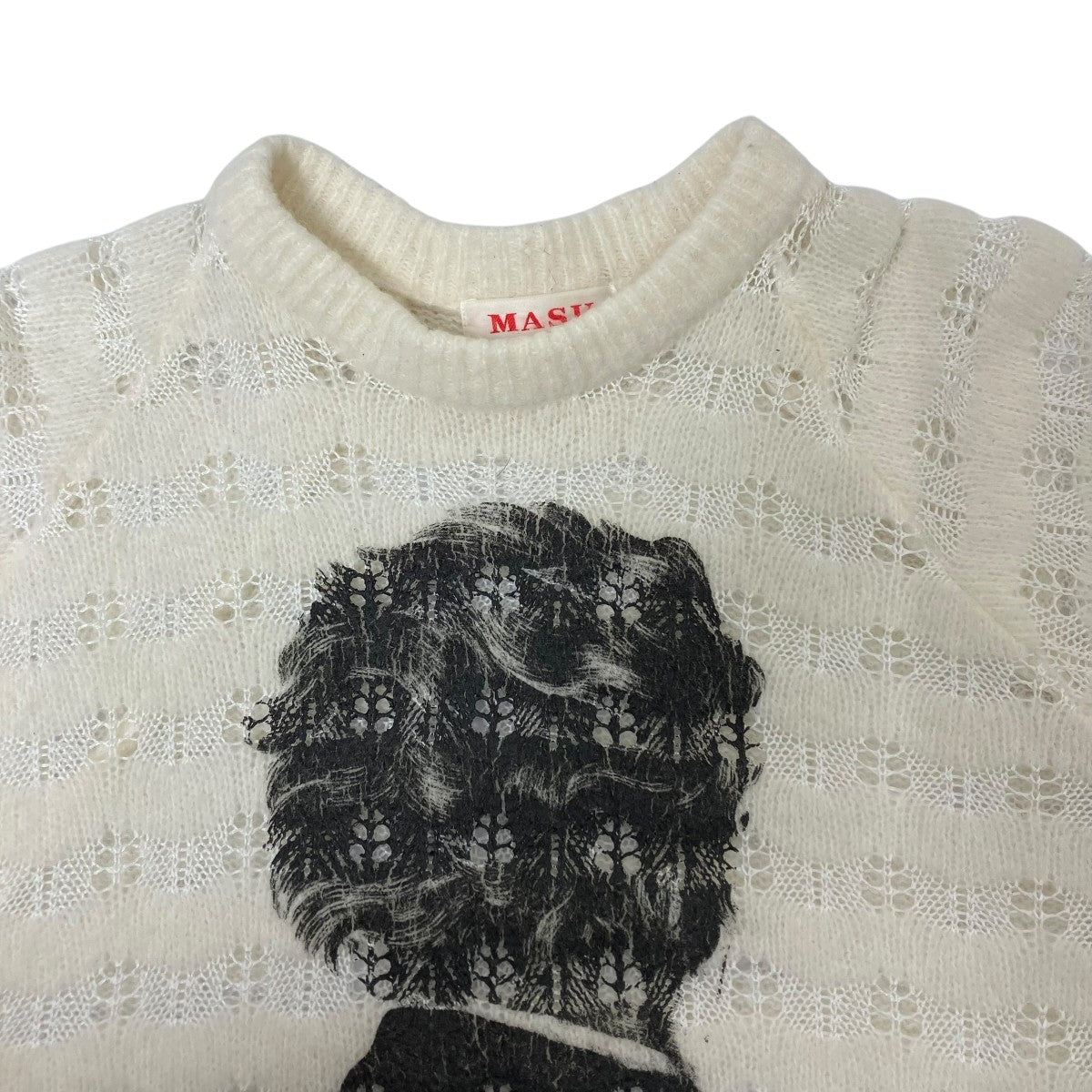 MASU 22aw REVERSE BEETHOVEN SWEATER グレー MASU 22aw REVERSE BEETHOVEN SWEATER