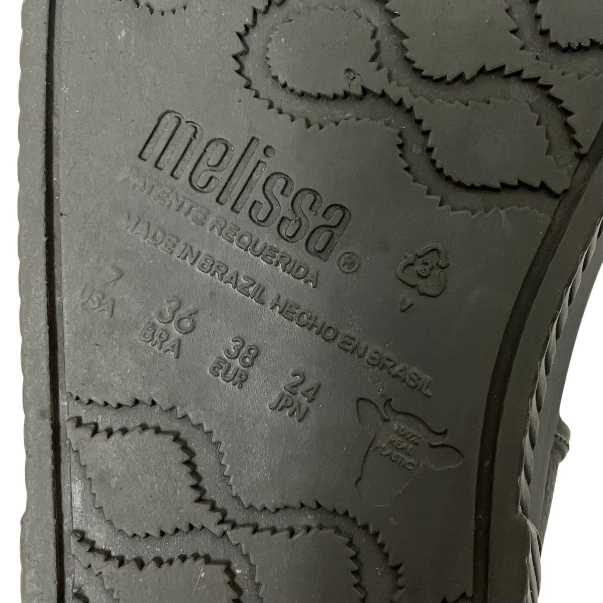 Vivienne Westwood×melissa サンダル ブラック サイズ 24