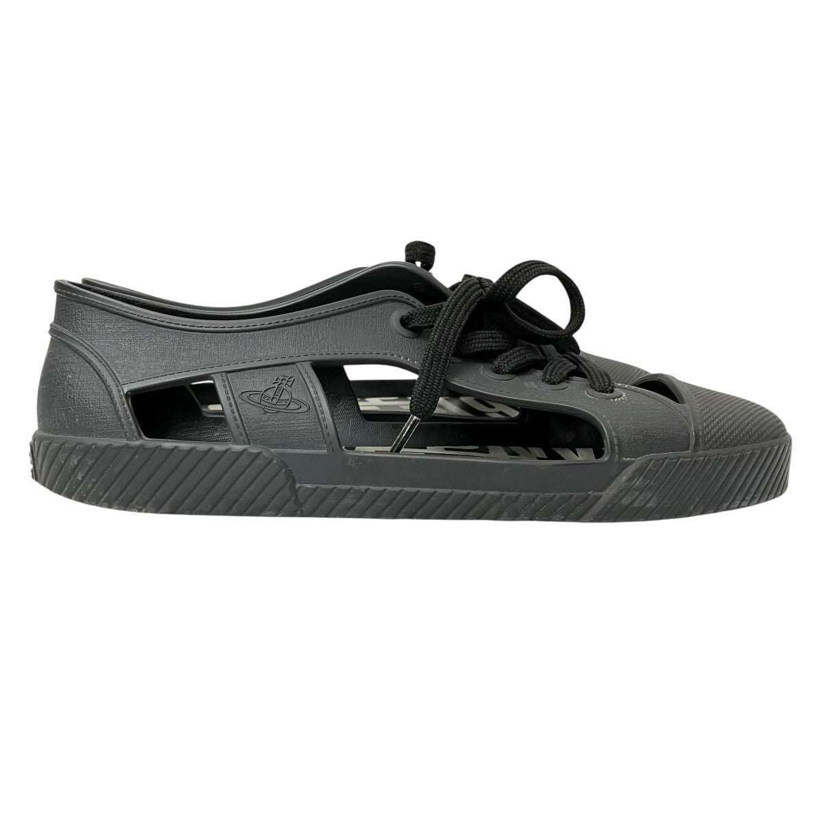 Vivienne Westwood Melissa シューズ サンダル 24cm Vivienne Westwood×melissa サンダル ブラック サイズ 24
