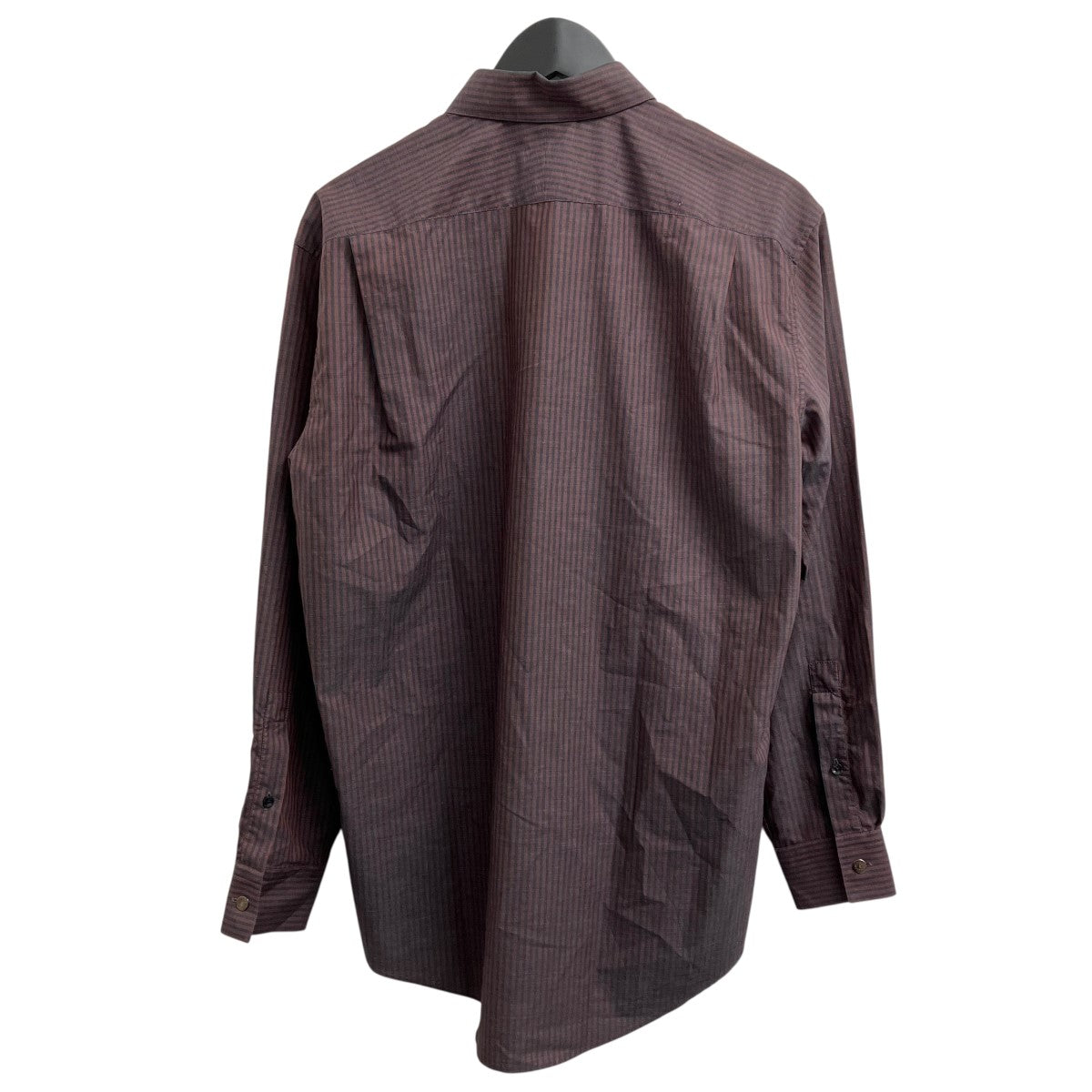 HERMES(エルメス) ストライプシャツ ブラウン サイズ 41｜【公式