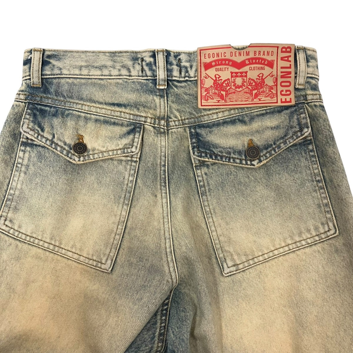EGONLAB(エゴンラボ) DENIM CARGOデニムパンツ インディゴ