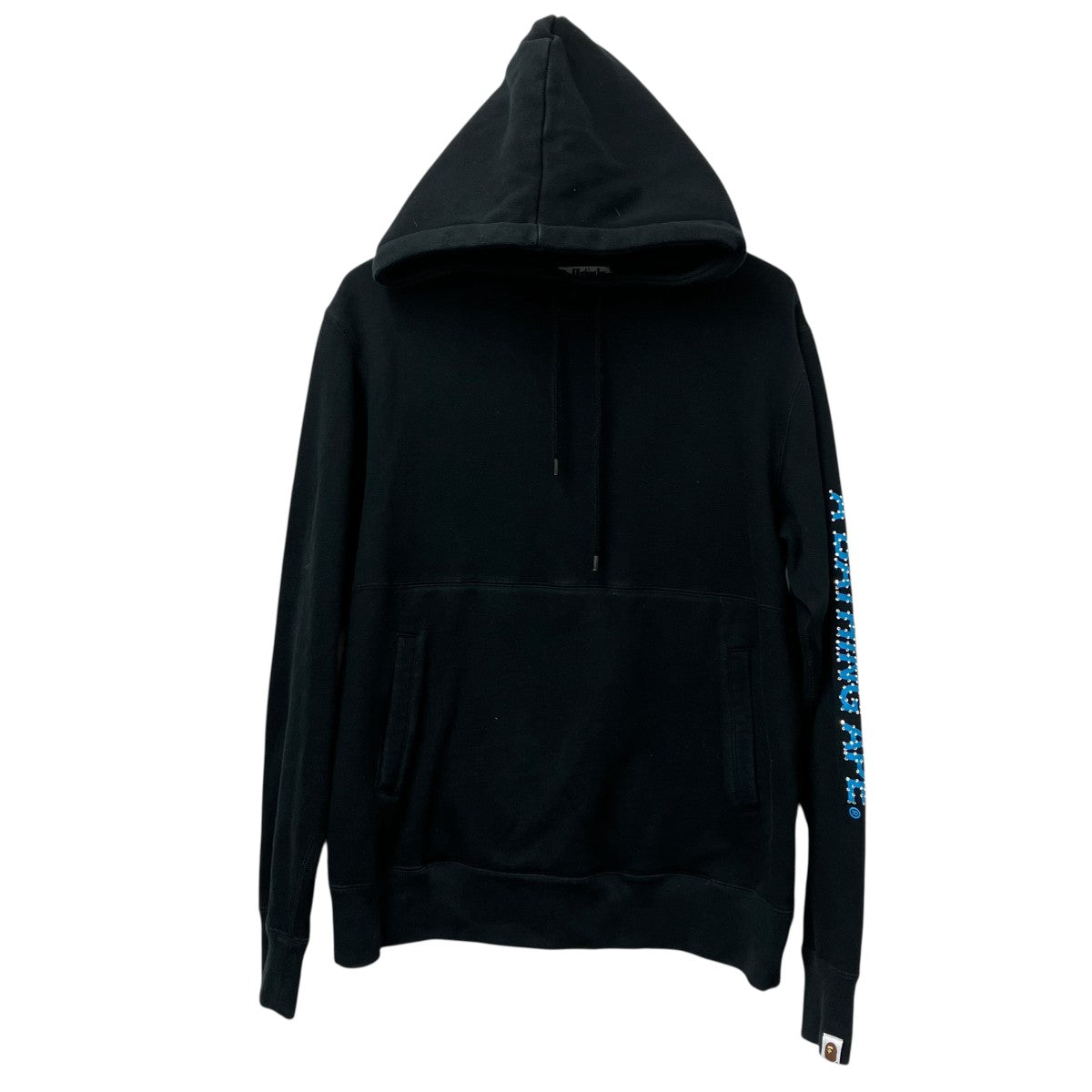 A BATHING APE 初期/黒タグ/スターロゴ/ナイロンアノラックパーカー A BATHING APE(アベイシングエイプ) SLEEVE LOGO P O HOODIE