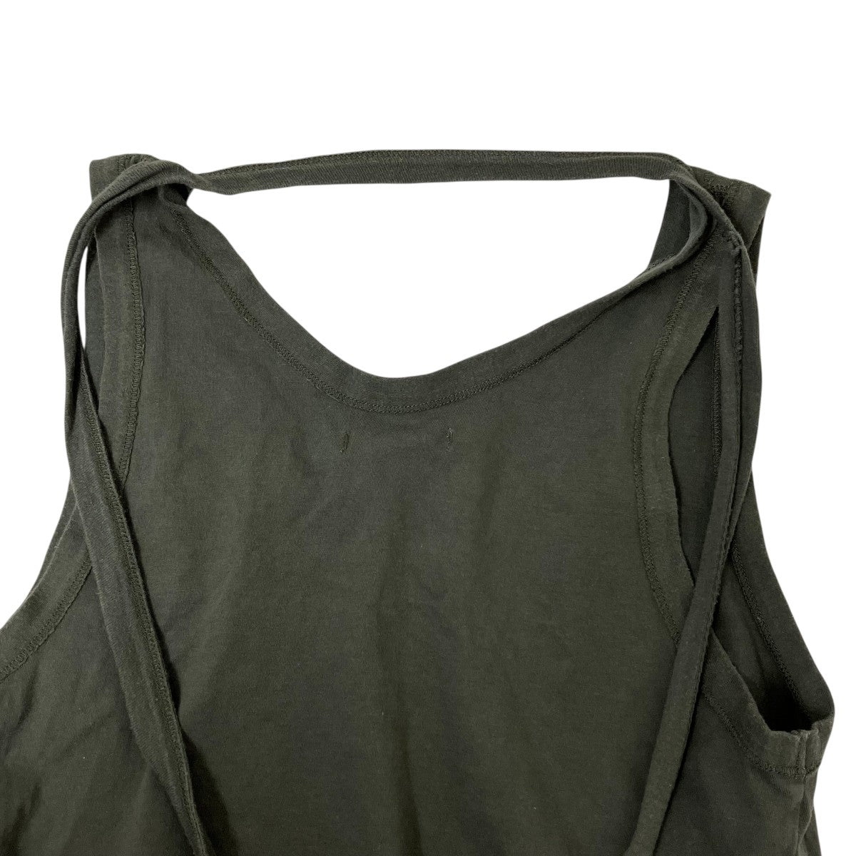 FUMIKA UCHIDA(フミカウチダ) DOUBLE NECK NO-SLEEVE TANKTOP