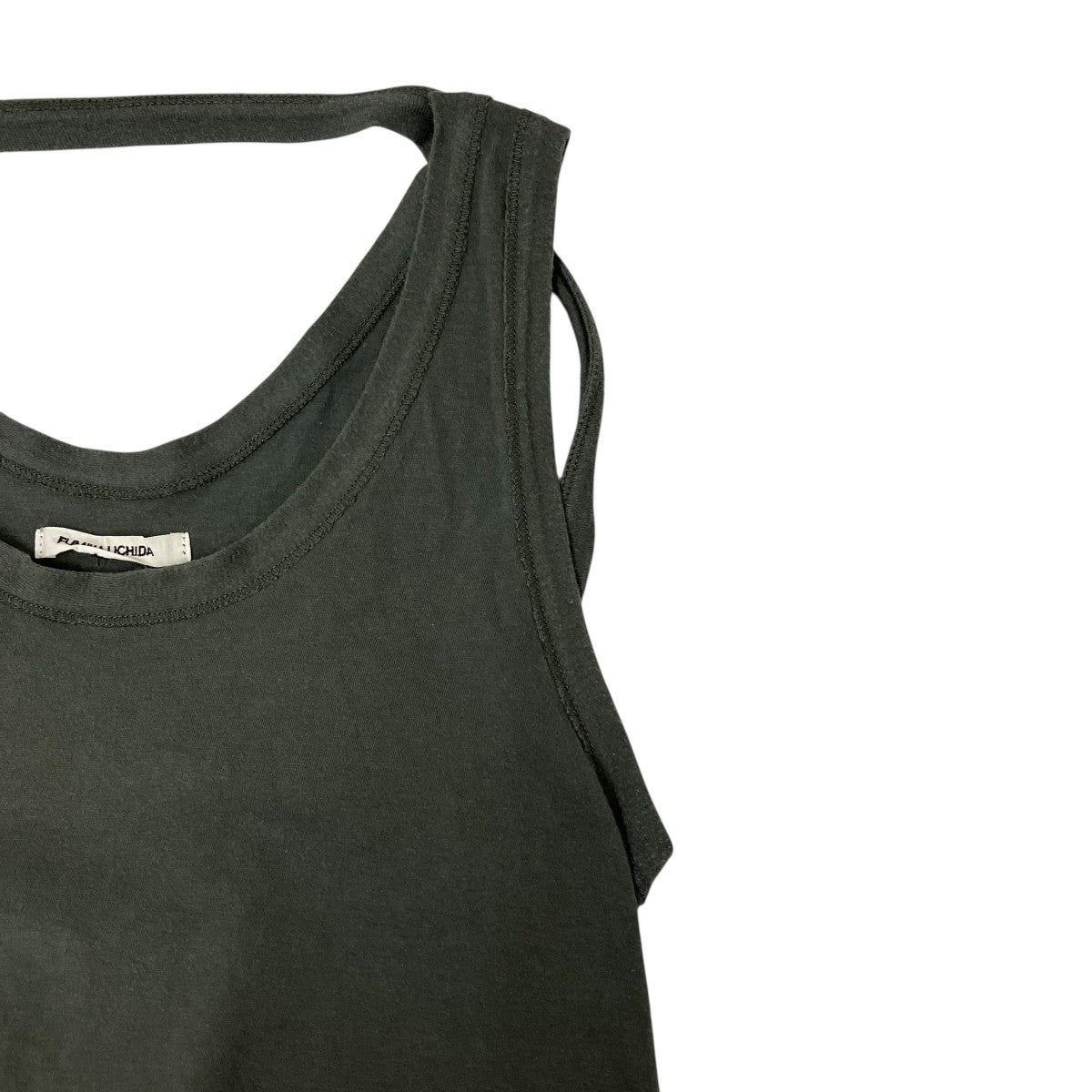 FUMIKA UCHIDA DOUBLE NECK NO-SLEEVE TANKTOPタンクトップFU-P-CS009 古着・中古-5枚目のアイテム画像