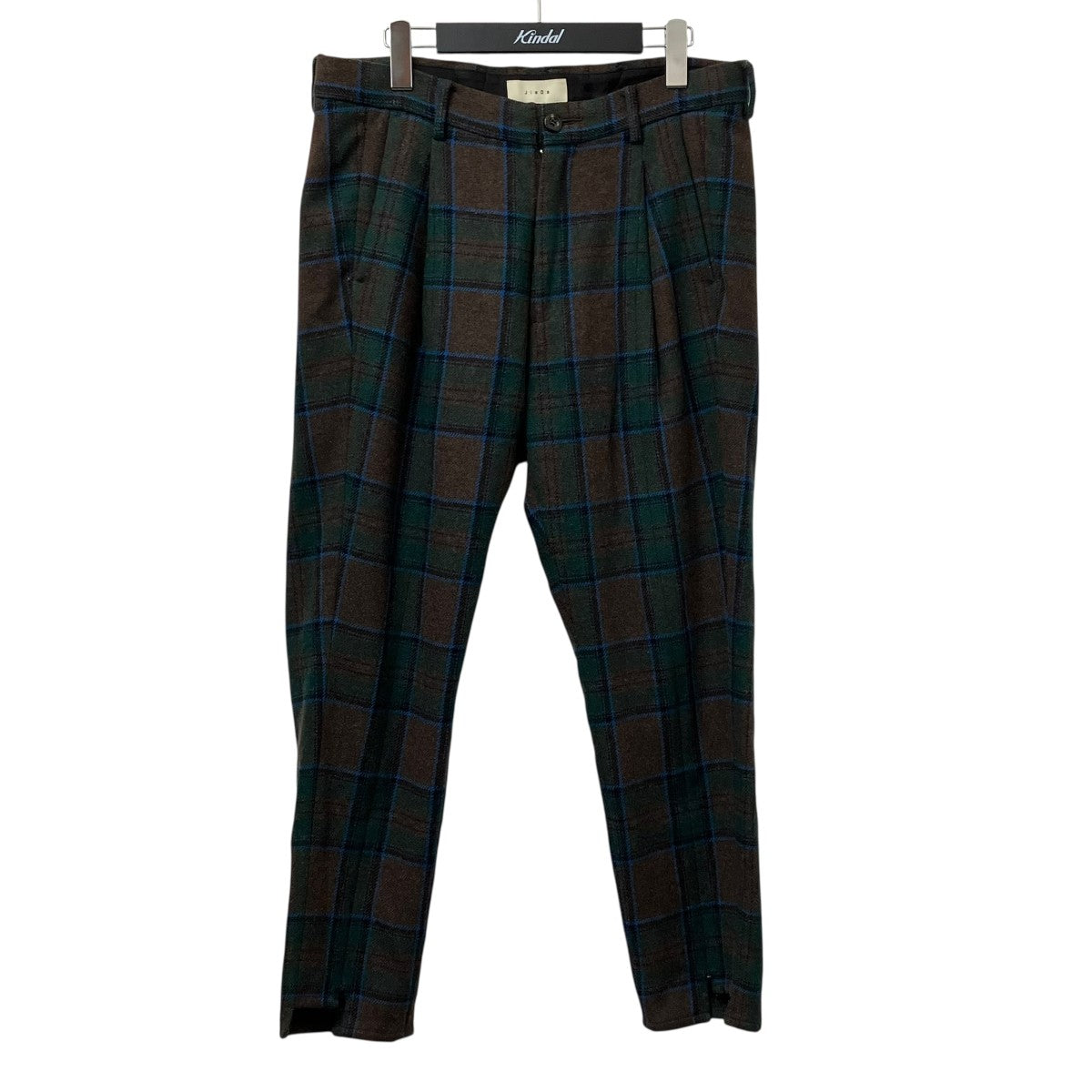 Jieda 19AWPLAID TUCK SLACKSパンツJie-19W-PT07-A 古着・中古-1枚目のアイテム画像