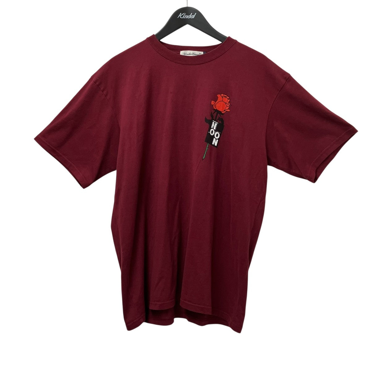 UNDERCOVER 半袖Tシャツ NO ON UC1E3810 サイズ2 新品 UNDERCOVER(アンダーカバー) TシャツUC1E3810 UC1E3810 レッド