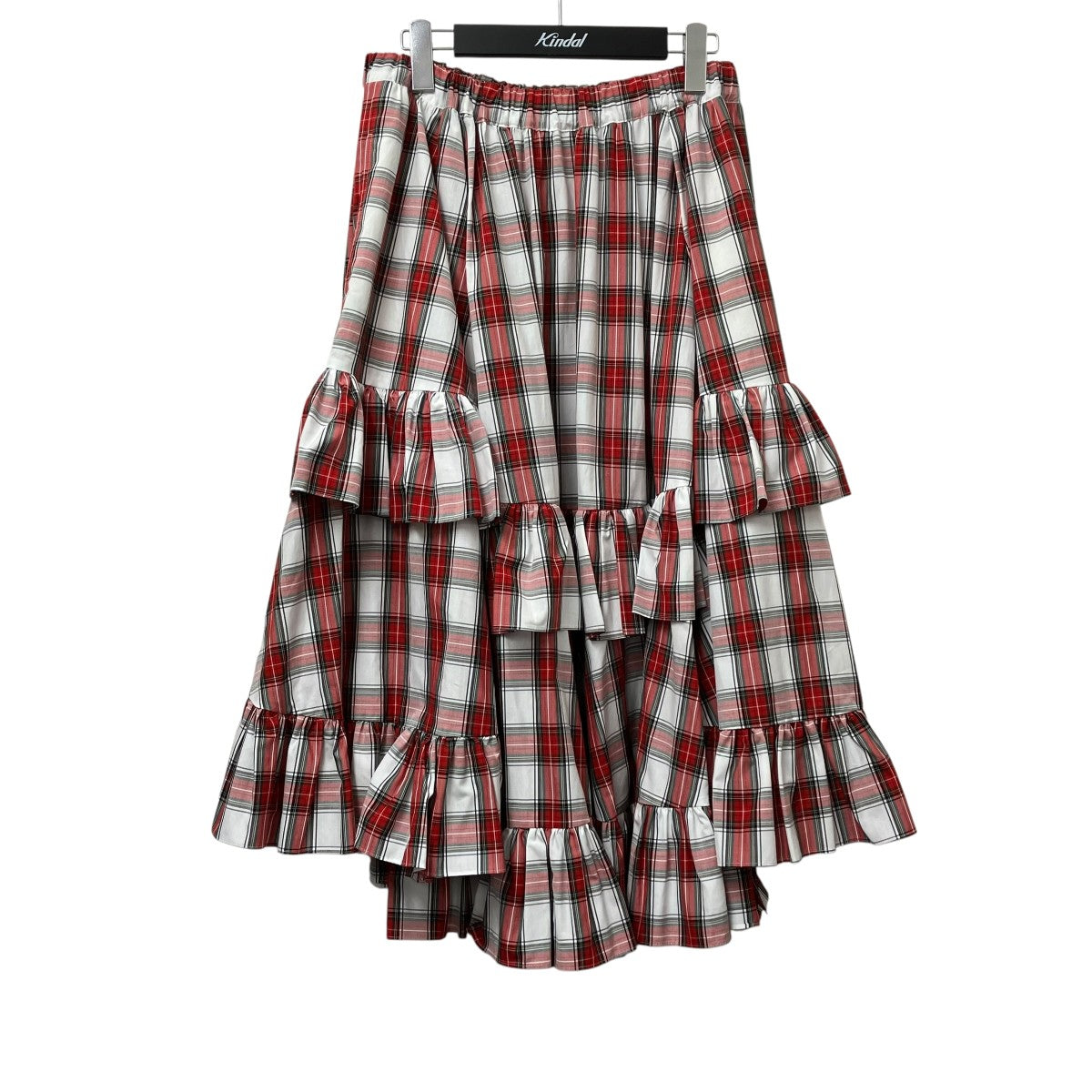 コムデギャルソン　スカート コムデギャルソンCOMME des GARCONS ウールサイドラインスカート