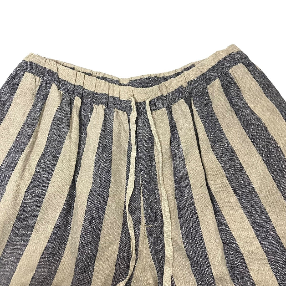 nest Robe(ネストローブ) リネンシルクストライプイージーパンツ