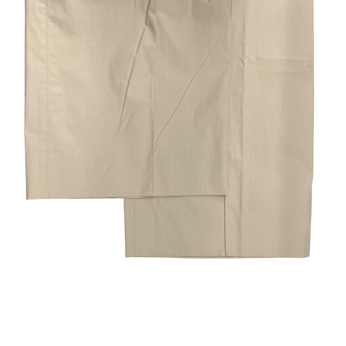 最終値下げ　新品　HERMES コットンパンツ　サイズ40 ホワイト　タグ付き 最終値下げ 新品 HERMES コットンパンツ サイズ40 ホワイト タグ付き