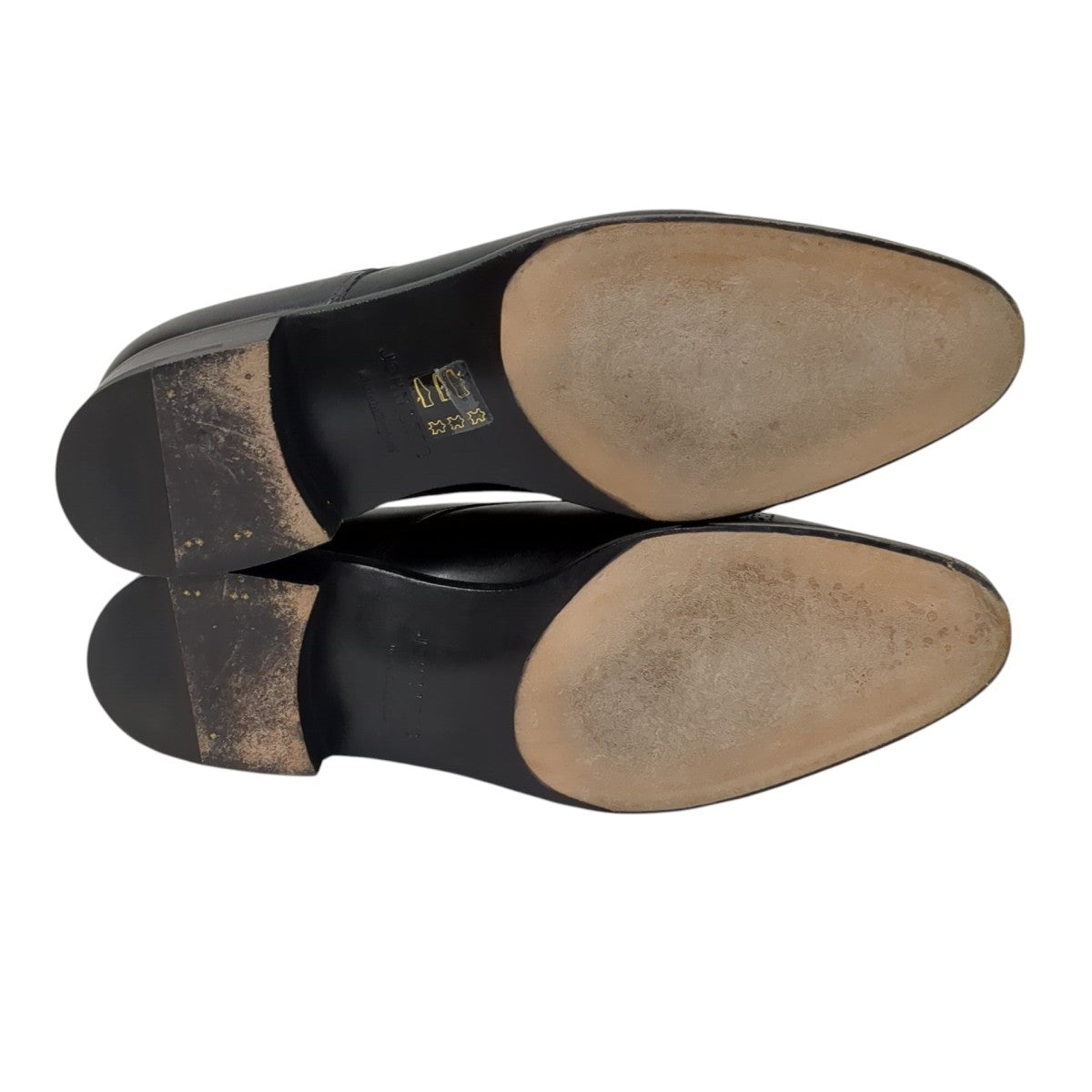 小さいサイズJohn Lobb 黒 スエード モンクストラップシューズ 中古・古着通販】JOHN LOBB (ジョンロブ) モンクストラップ
