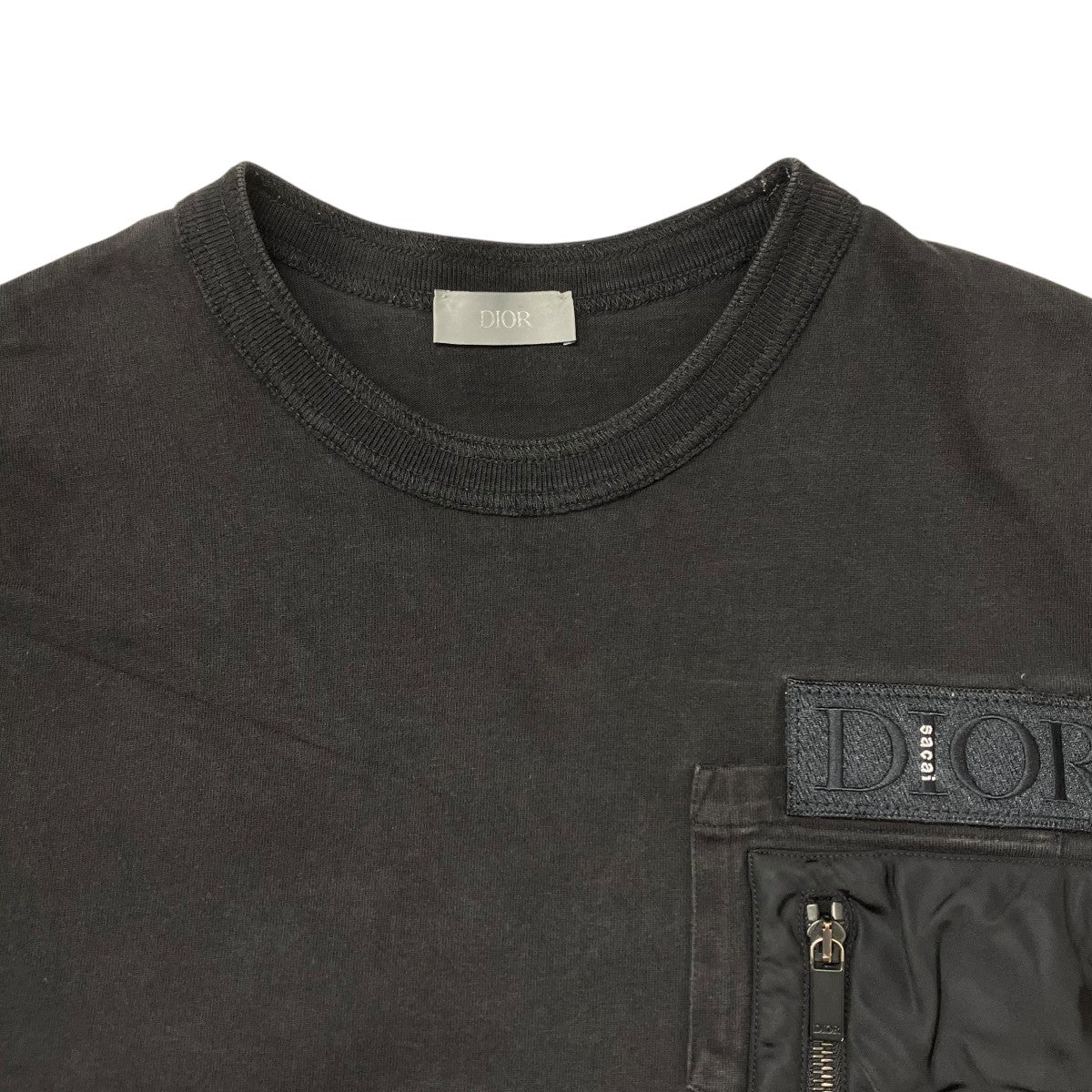 DIOR ラグランスリーブ トレーナー セール】しの - Raglan Sleeve Half Zip Sweat / ラグラン