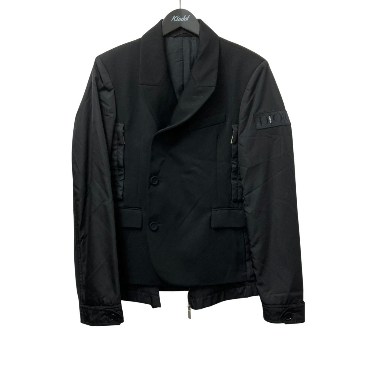 sacai×ACRONYM レイヤー 撥水 ドッキング トレンチコート22