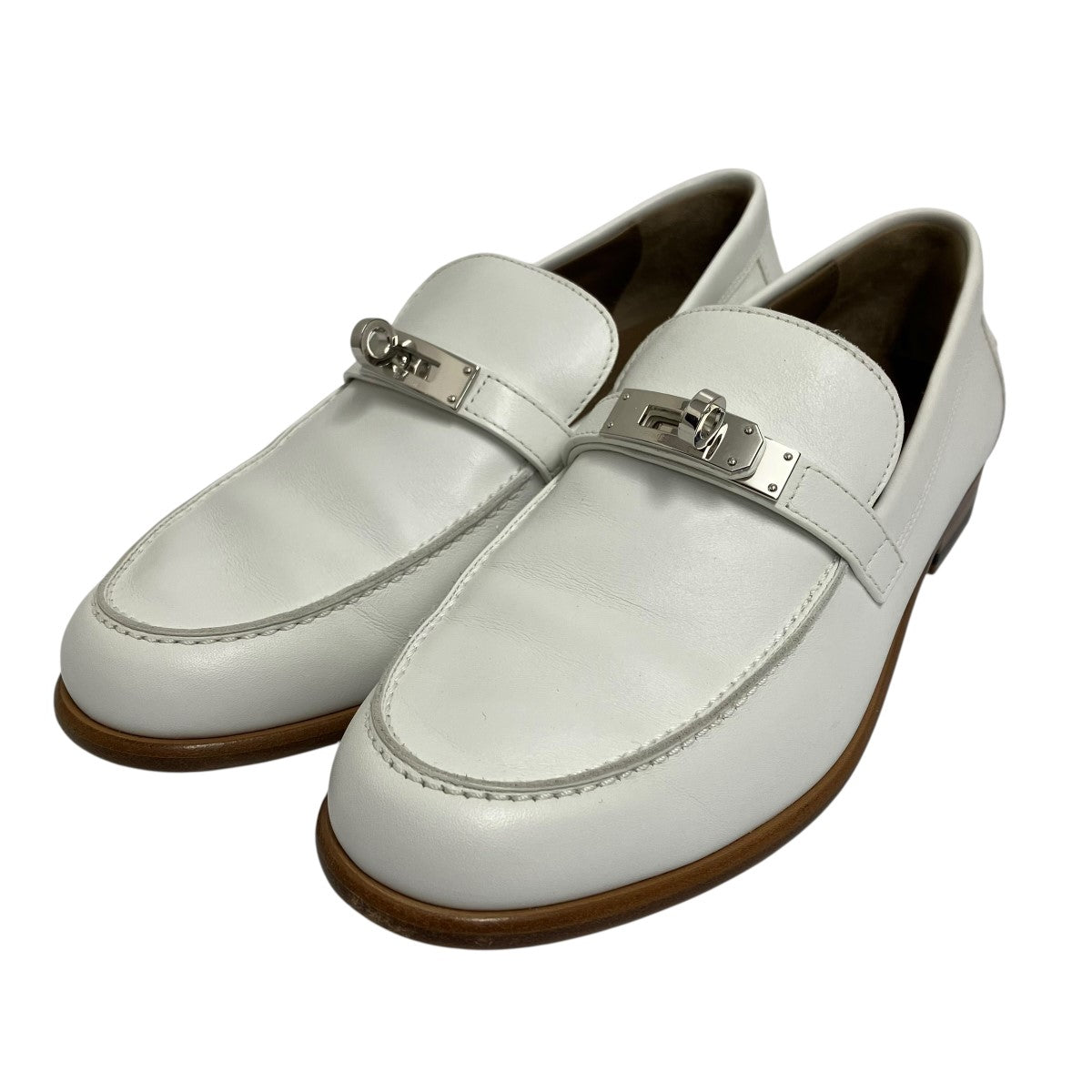 【店頭&オンライン完売サイズ】エルメス　モカシン　デスタン　37 1/2サイズ HERMES - 【店頭&オンライン完売サイズ‼️】エルメス モカシン