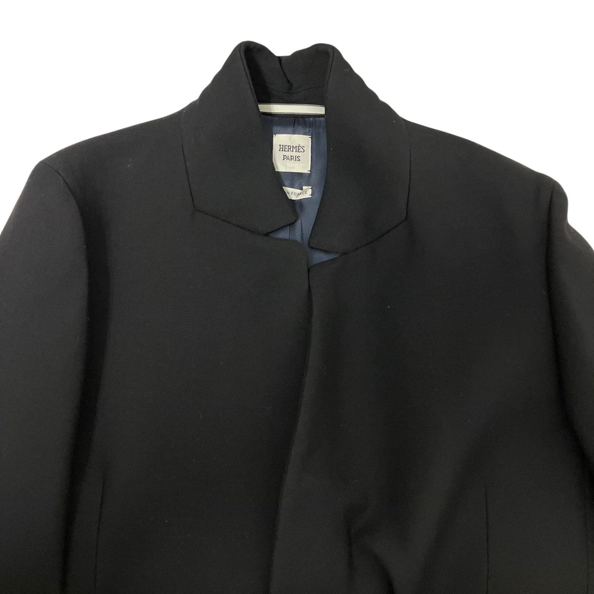 HERMES ウールジャケット3H0217DX 古着・中古-4枚目のアイテム画像