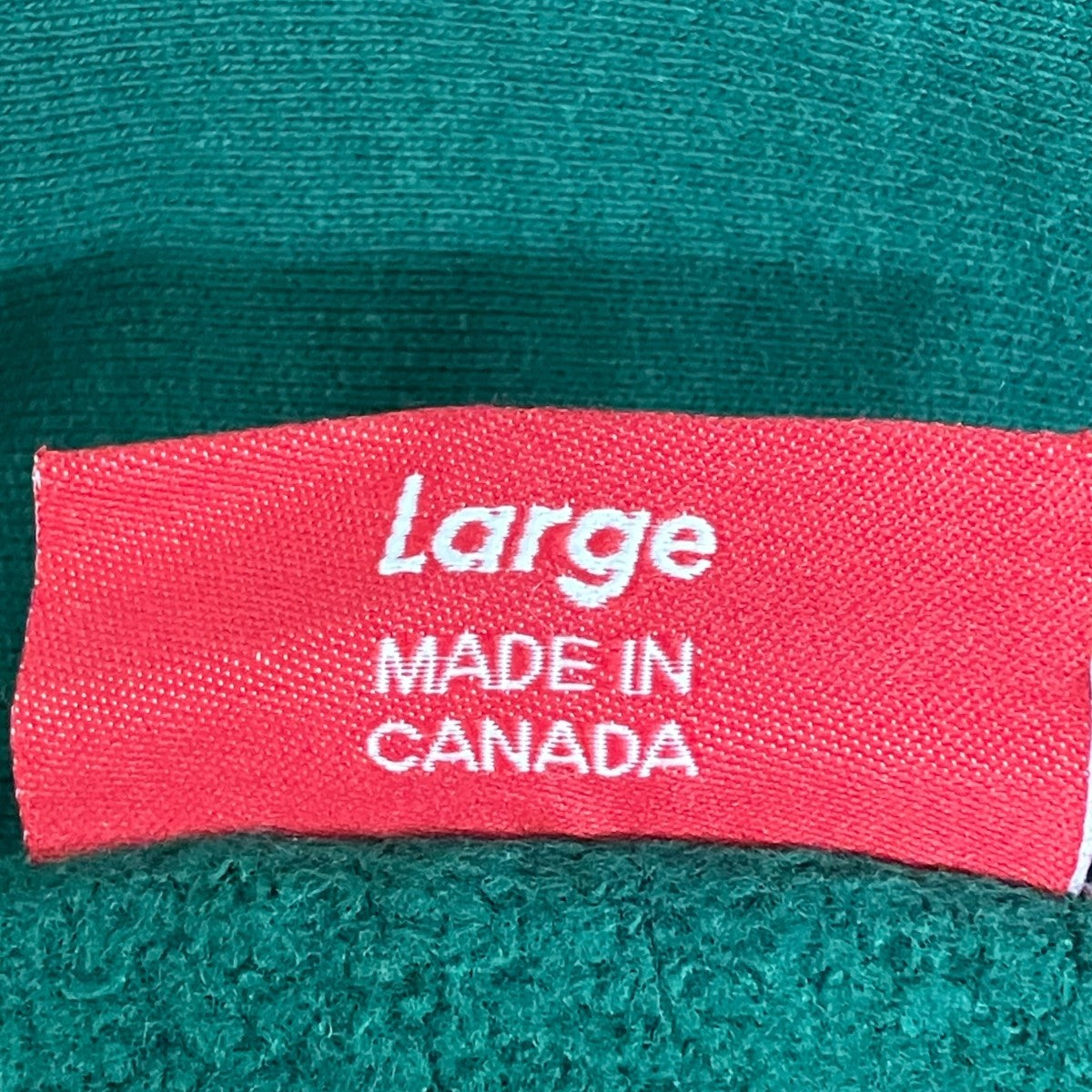 【難あり】Supreme グリーン ロゴスウェット　Lサイズ Supreme - supreme kanji logo sweatshirt 「最高」の通販 by