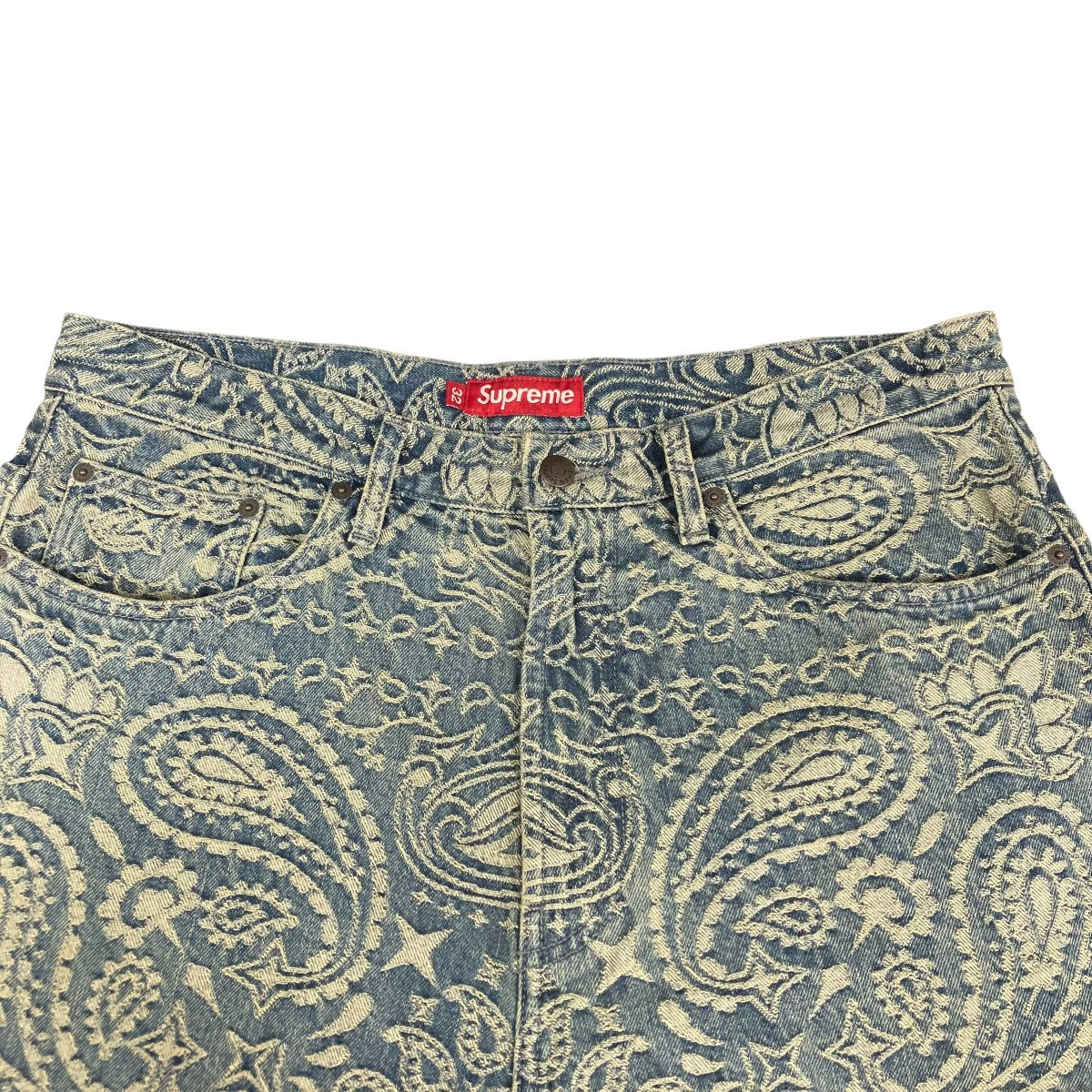 Supreme(シュプリーム) 25SSBandana Jacquard Baggy Jeanデニム