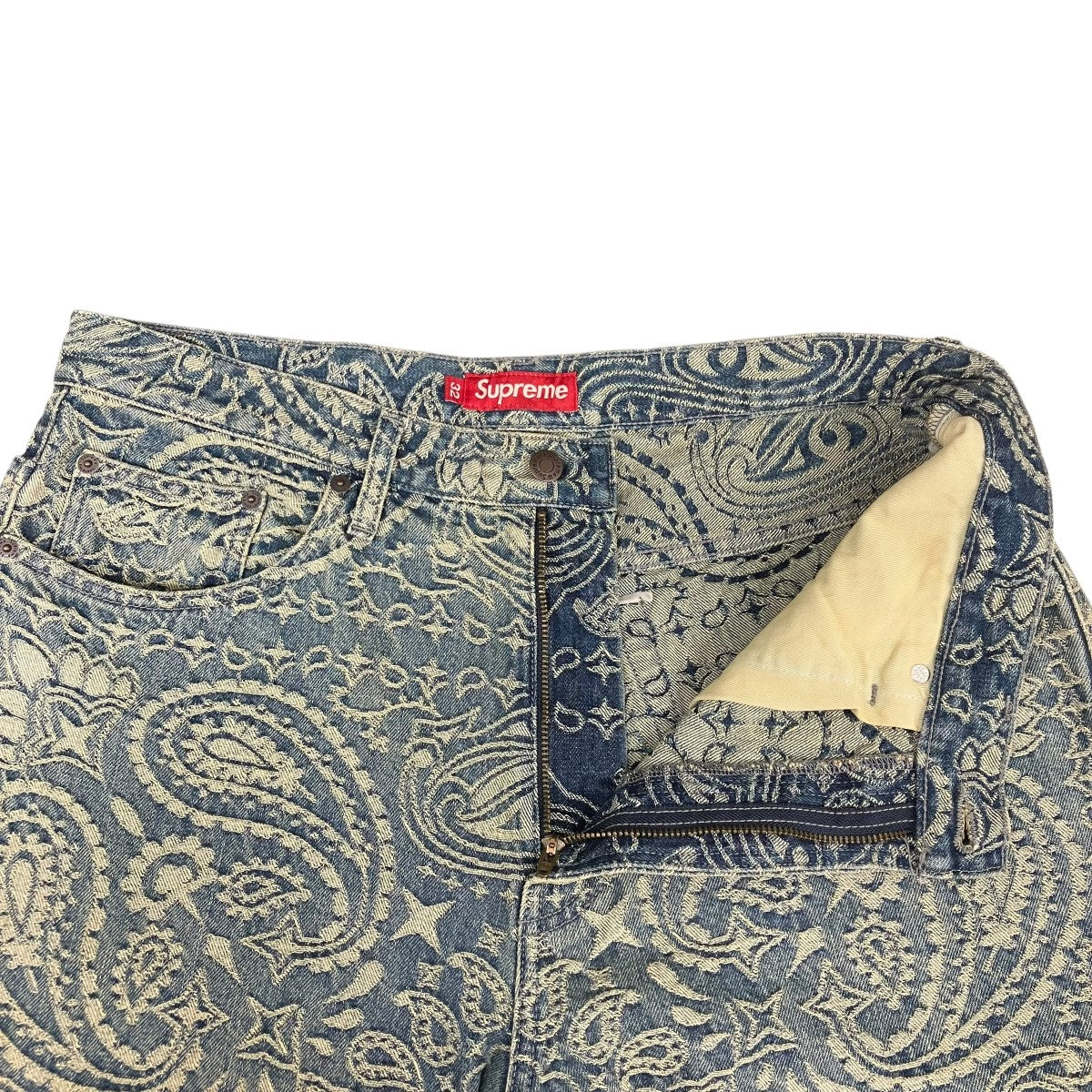 Supreme(シュプリーム) 25SSBandana Jacquard Baggy Jeanデニム
