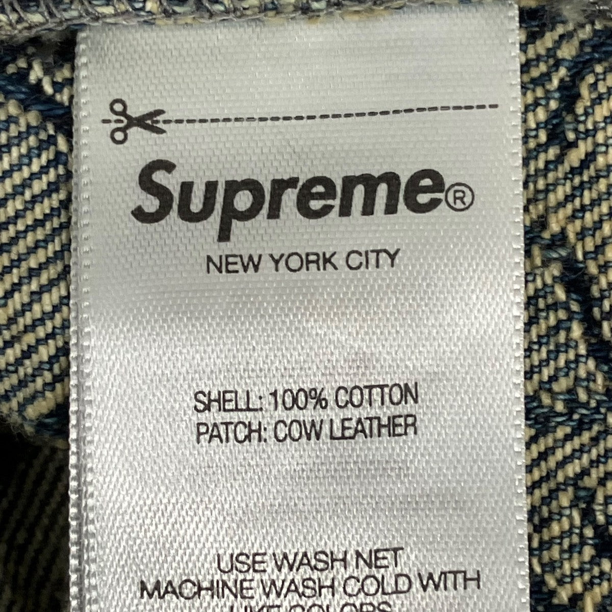 Supreme パンダ アート 約30cm x 30cm Supreme(シュプリーム) 25SSBandana Jacquard Baggy Jeanデニム
