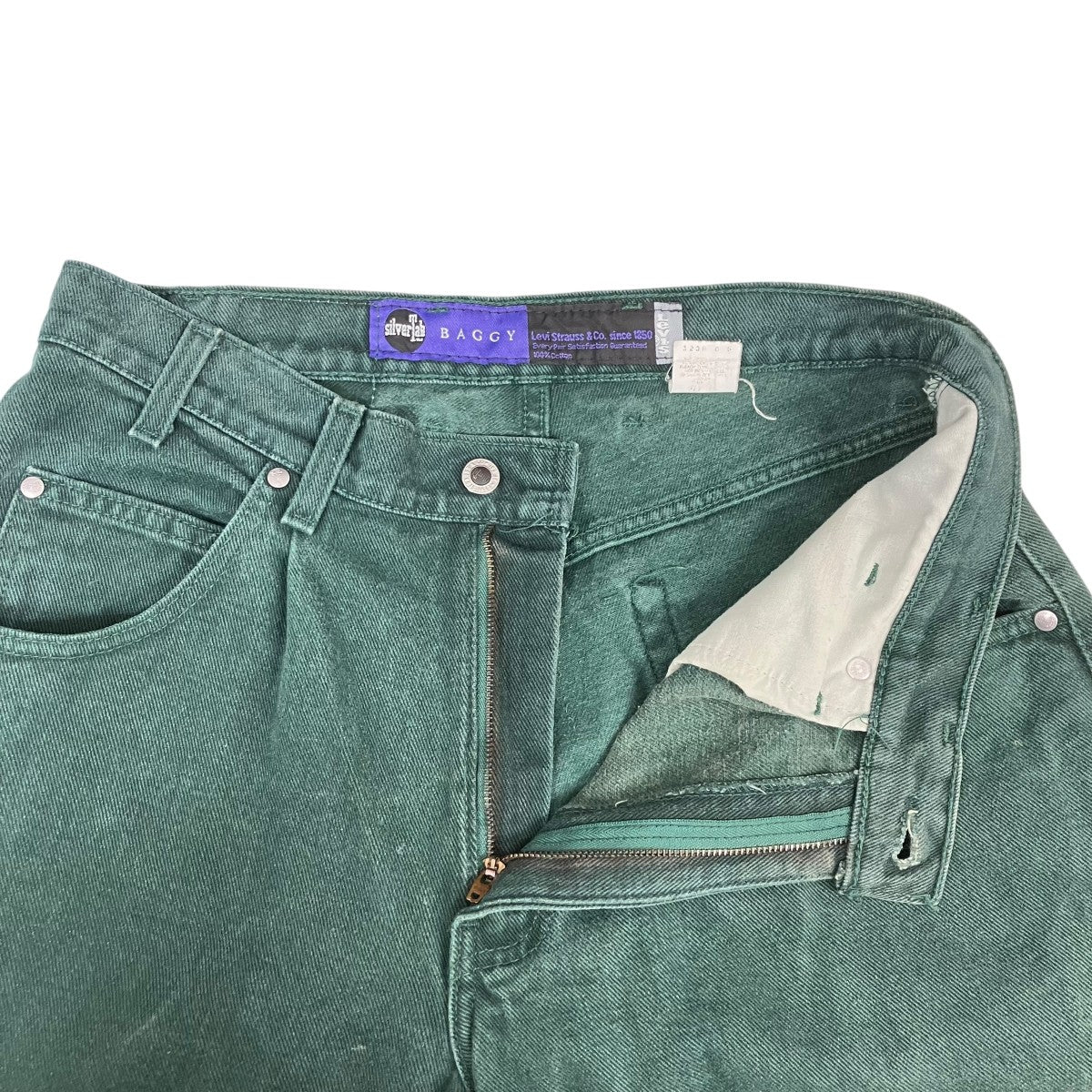 LEVI'S(リーバイス) 90s SilverTabバギージーンズ グリーン