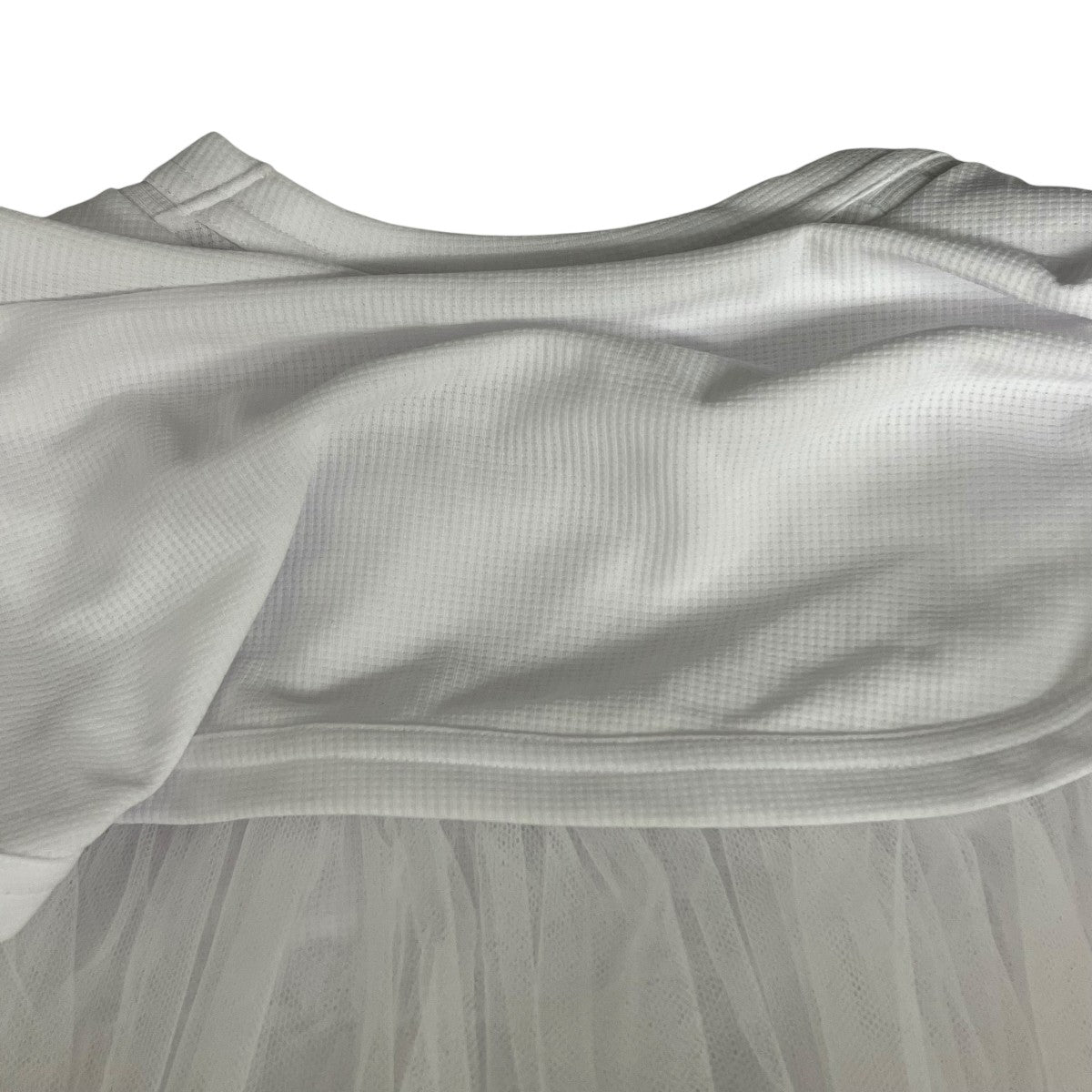 コムデギャルソン　カットソー COMME des GARCONS(コムデギャルソン) 襟付チュールカットソーGI