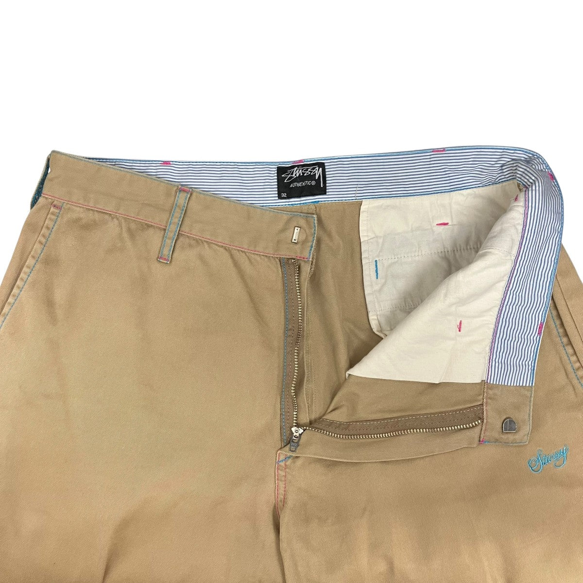 Stussy ホワイト チノパン Mサイズ icefield_stu-116313