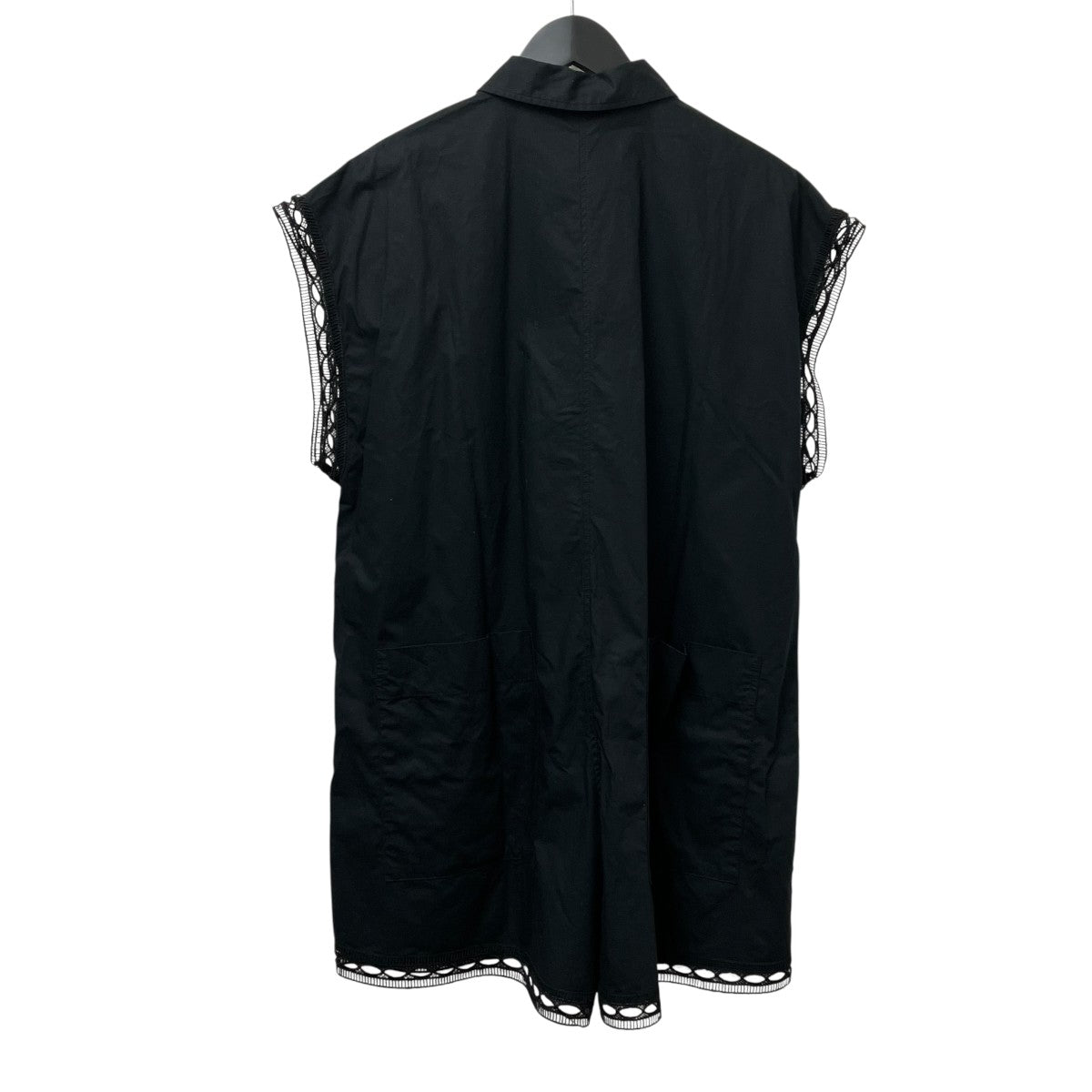 Adam et Rope レースシャツロンパースGAY-05100-A 古着・中古-2枚目のアイテム画像