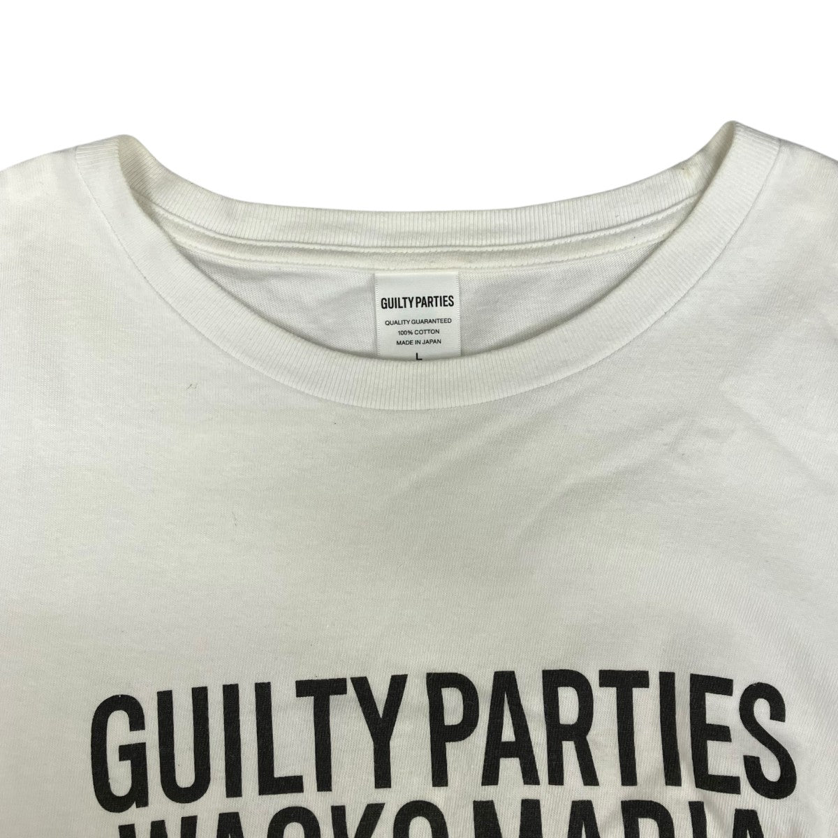 WACKO MARIA Tシャツ White XL WACKO MARIA/WASHED HEAVY WEIGHT T-SHIRT（WHITE）［刺繍T-24春