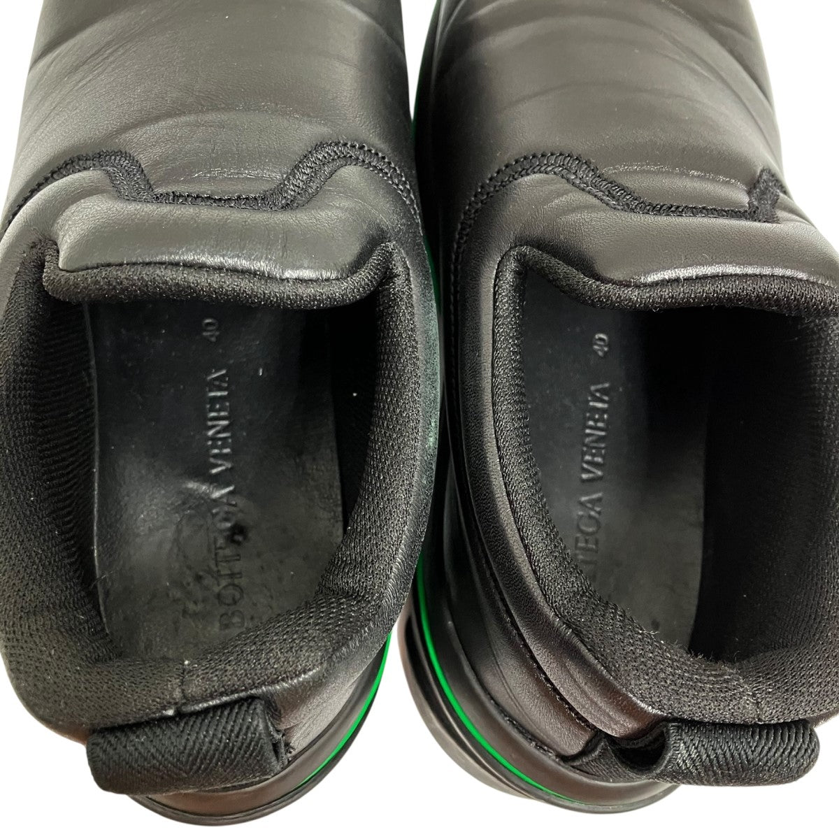 VOTTEGA VENETA FLASH スリッポン スニーカー 41 ブラック BOTTEGA VENETA(ボッテガヴェネタ) FLASHスリッポン ブラック