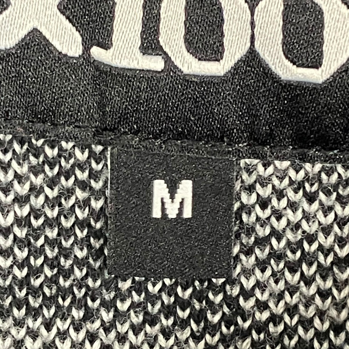 JACQUARD CREWNECK GREY厚手ニット157804