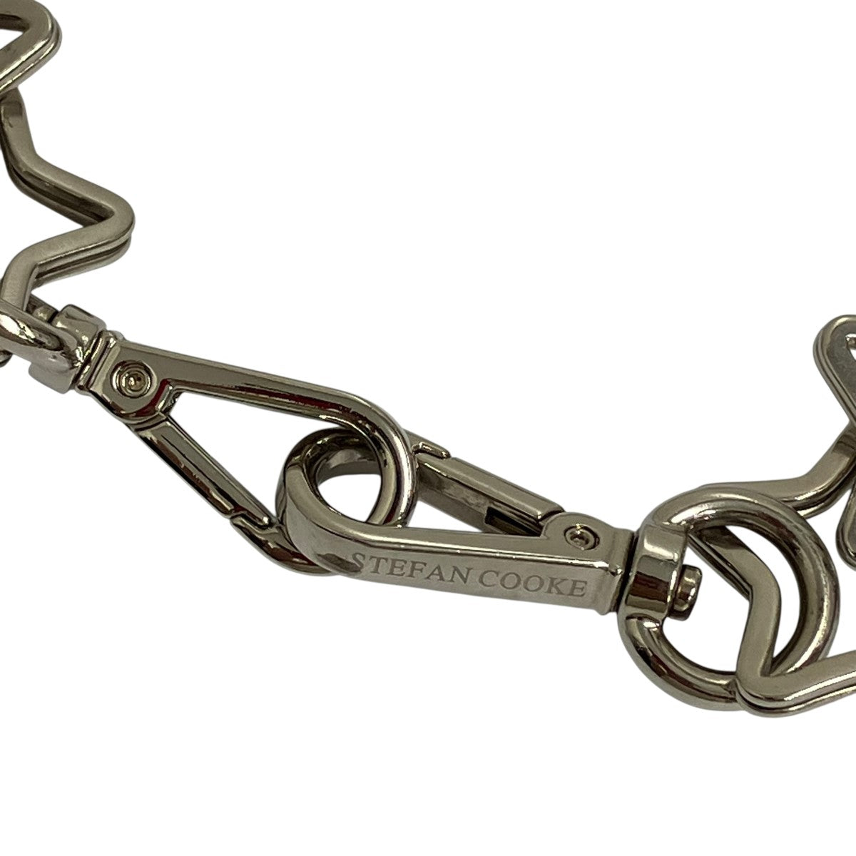 STEFAN COOKE ウォレットチェーン ブラウンゴールド STEFAN COOKE(ステファンクック) ウォレットチェーン  シルバー｜【公式】カインド