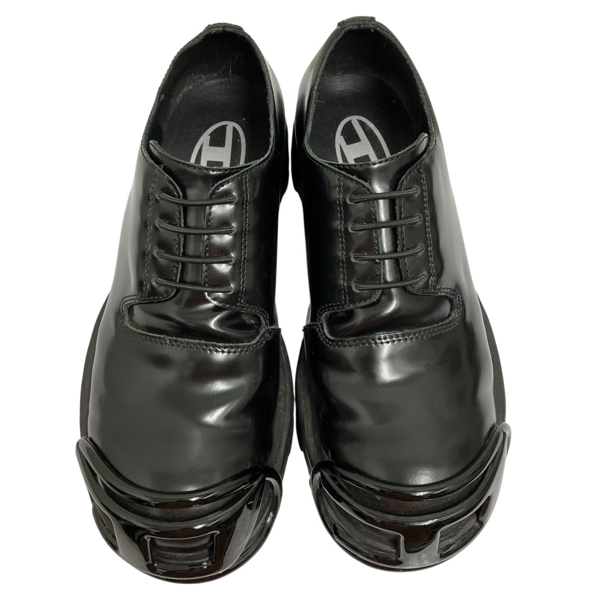 ディーゼル DIESEL ドレスシューズ 靴 レディース 未使用 DIESEL ディーゼル ドレスシューズ 革靴 サイドゴア 24cm