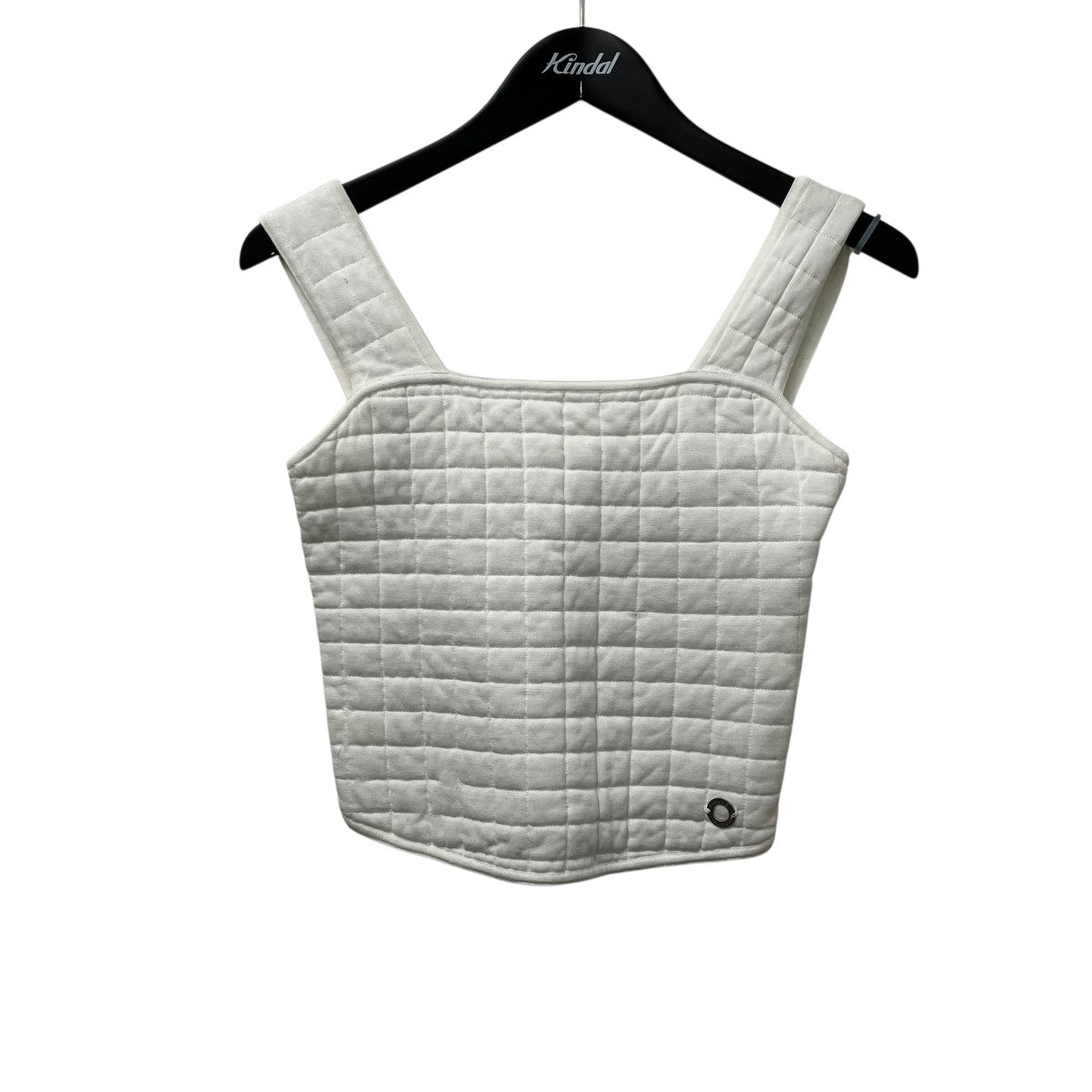 【美品】シャネル キャミソール P15161 ロゴプレート レーヨン 黒 38 CHANEL - シャネル レースキャミ レアの通販 by shop｜シャネル