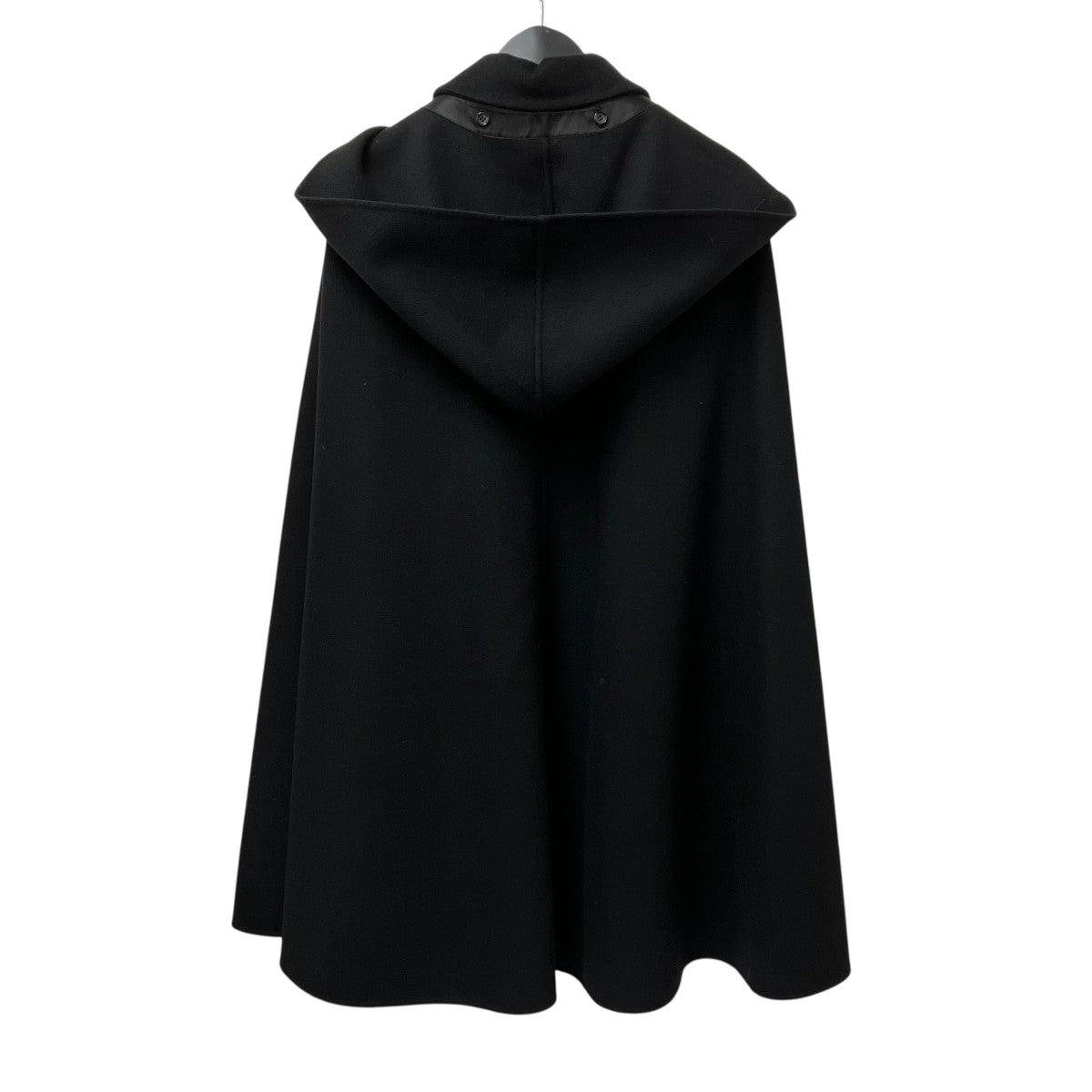 BLAMINK ブラミンク ダブルフェイスフーデッドコート ケープ ポンチョ