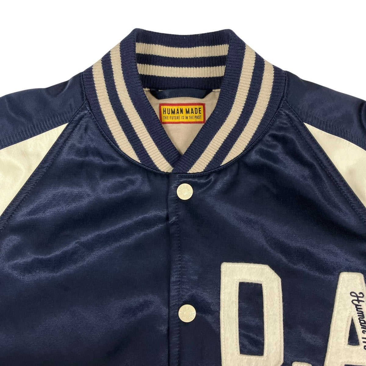 HUMAN MADE(ヒューマンメイド) SATIN STADIUM JACKETブルゾン