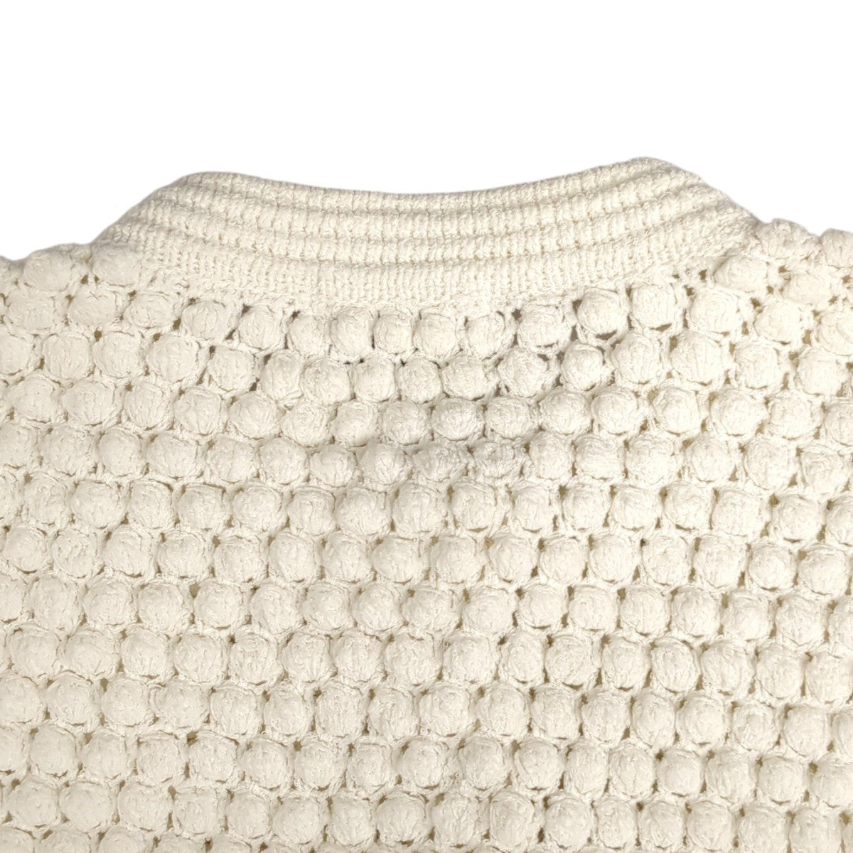 CLANE(クラネ) 3D DOT HALF SLEEVE KNIT CARDIGANカーディガン
