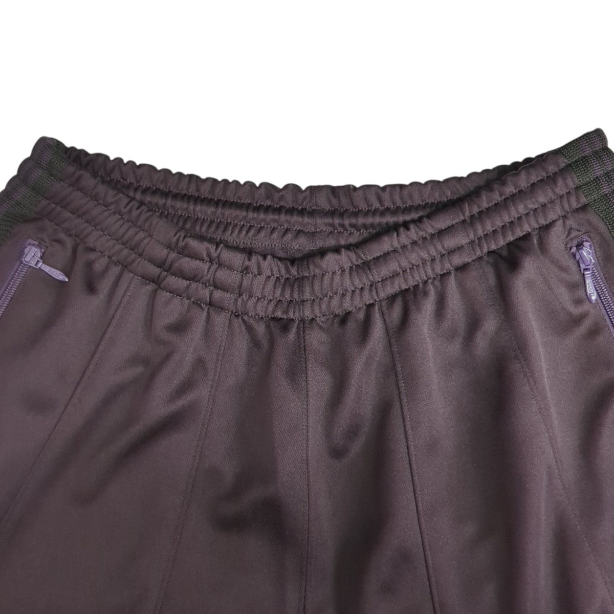 needles トラックパンツ プラックxブラウン M 02サイズ@q24 Needles(ニードルズ) H．D Track Pant ? Poly Smoothトラック