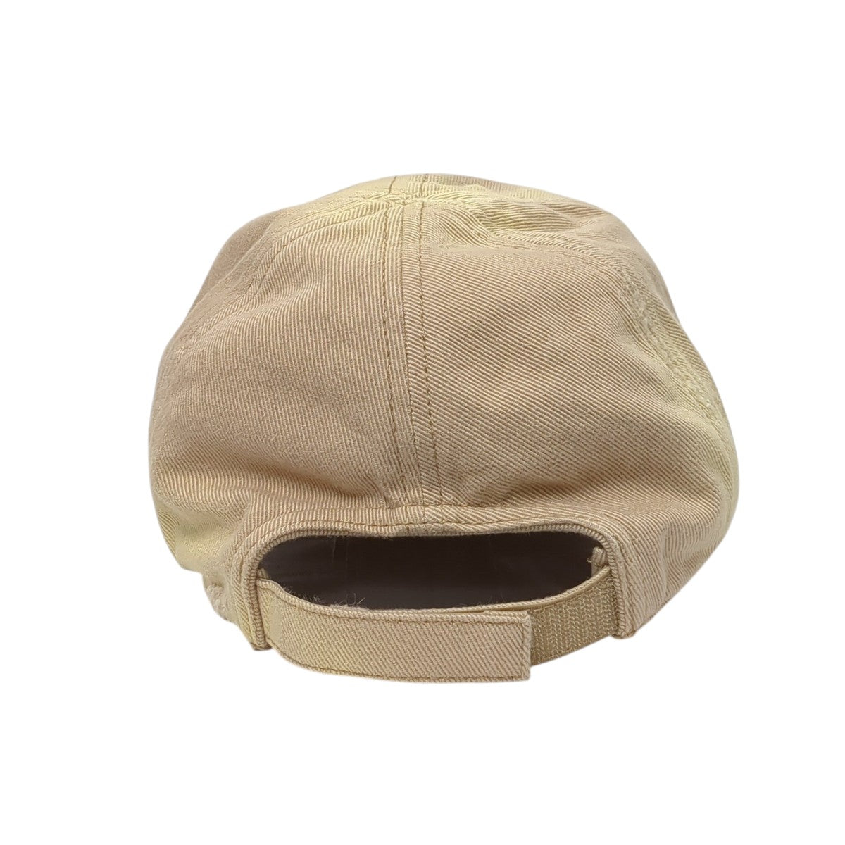 【土日限定値下げ】miu miu デニム ベースボールキャップ ベージュS MIU MIU(ミュウミュウ) デニム ベースボールキャップキャップ