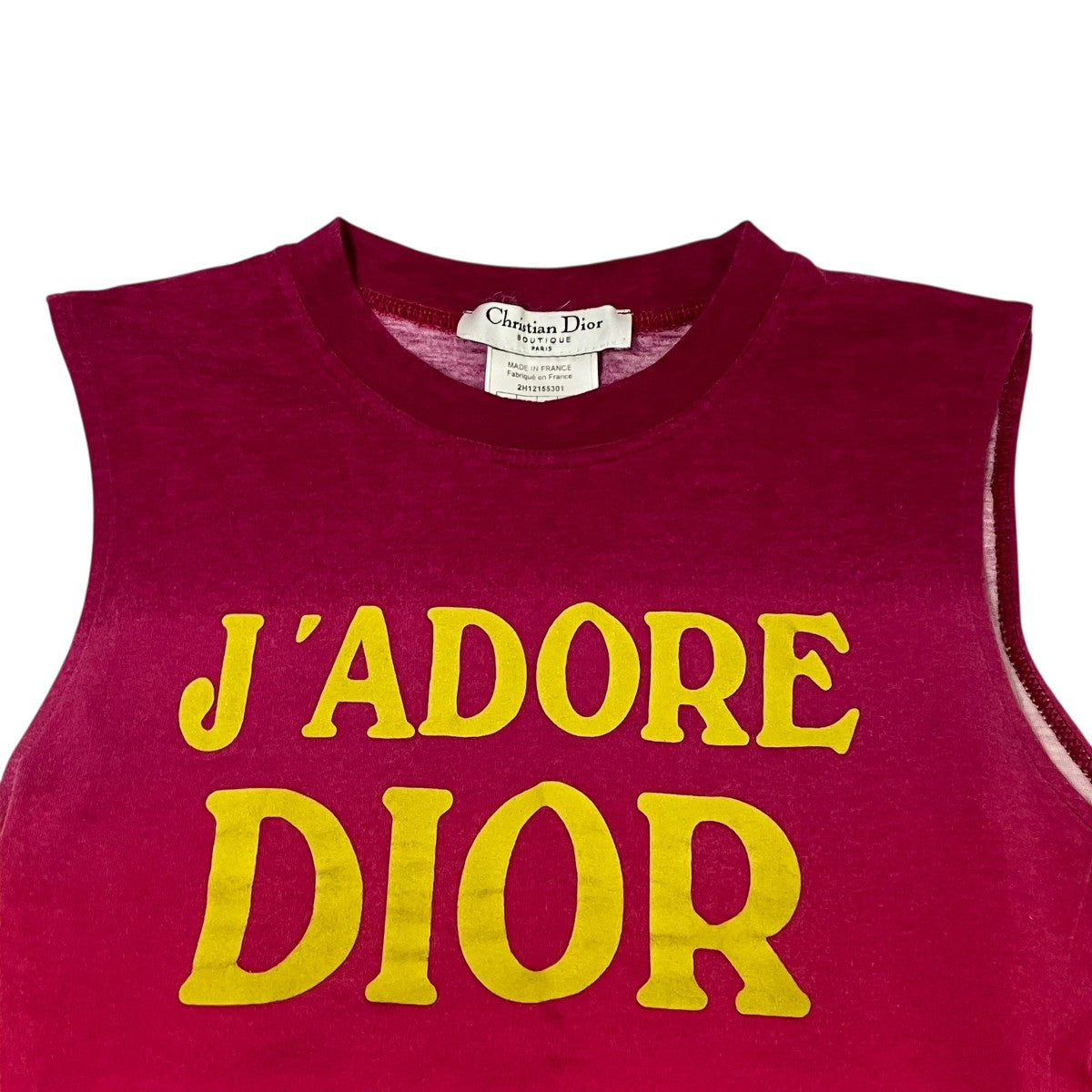 Christian Dior J’ADOREノースリーブカットソー2H12155301 古着・中古-3枚目のアイテム画像
