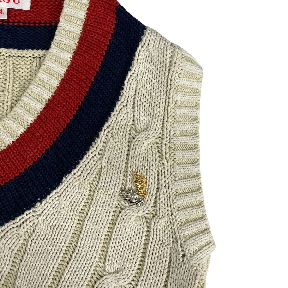 MASU(エムエーエスユー) DECAYED SCHOOL KNIT VESTニットベスト