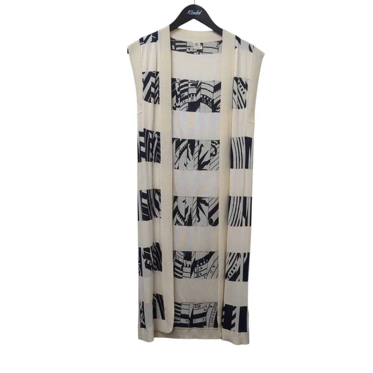 HERMES(エルメス) マルジェラ期スウェード×シルクベスト ベージュ