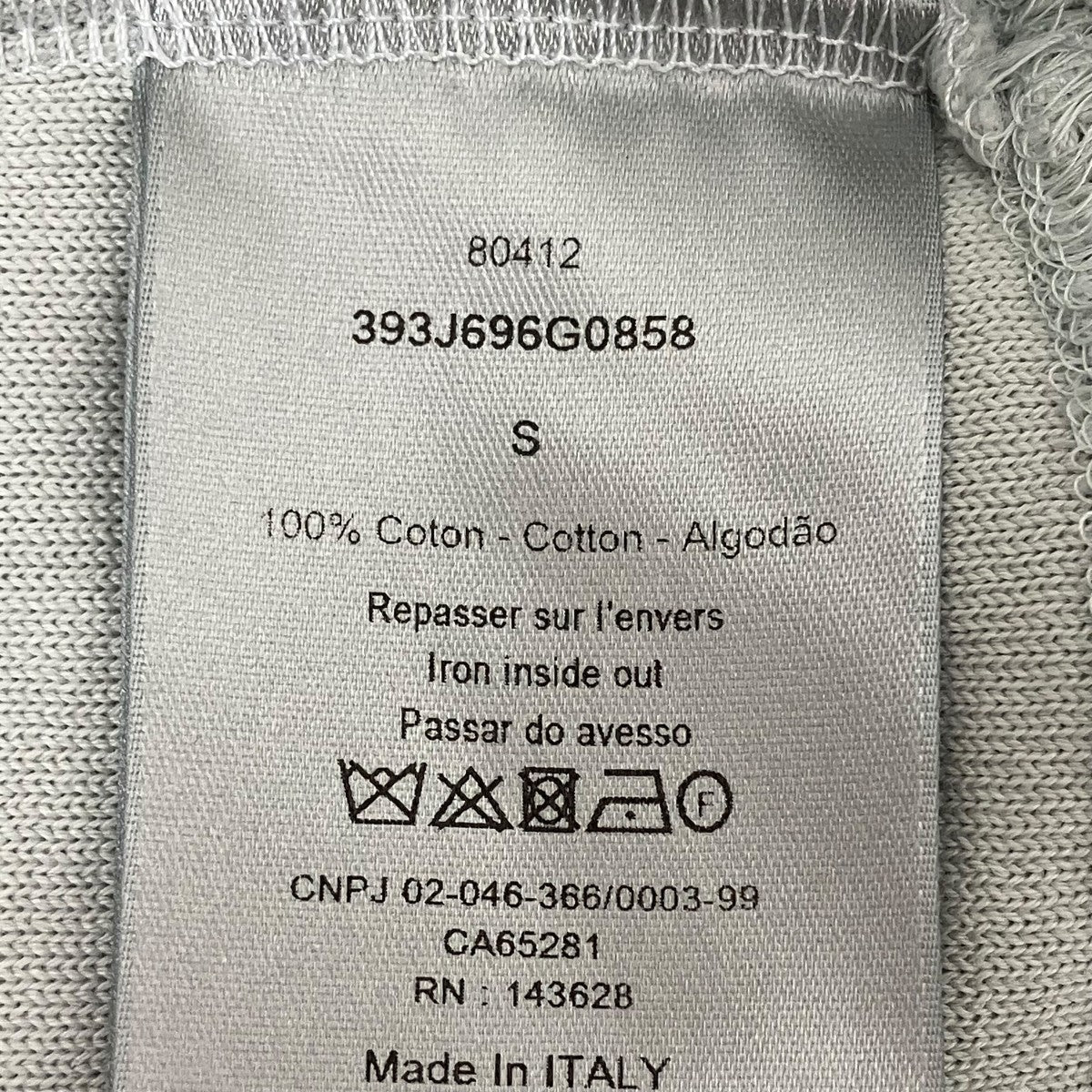 DIOR Tシャツ393J696G0858 古着・中古-6枚目のアイテム画像