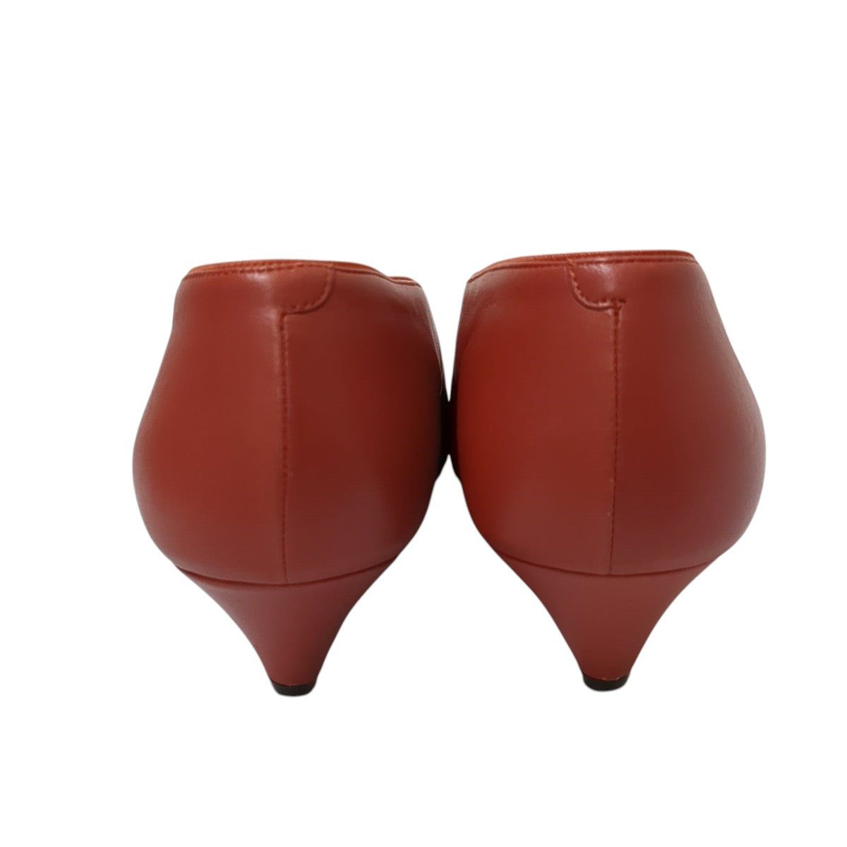 CELINE(セリーヌ) ポインテッドトゥパンプス レッド サイズ 37.5