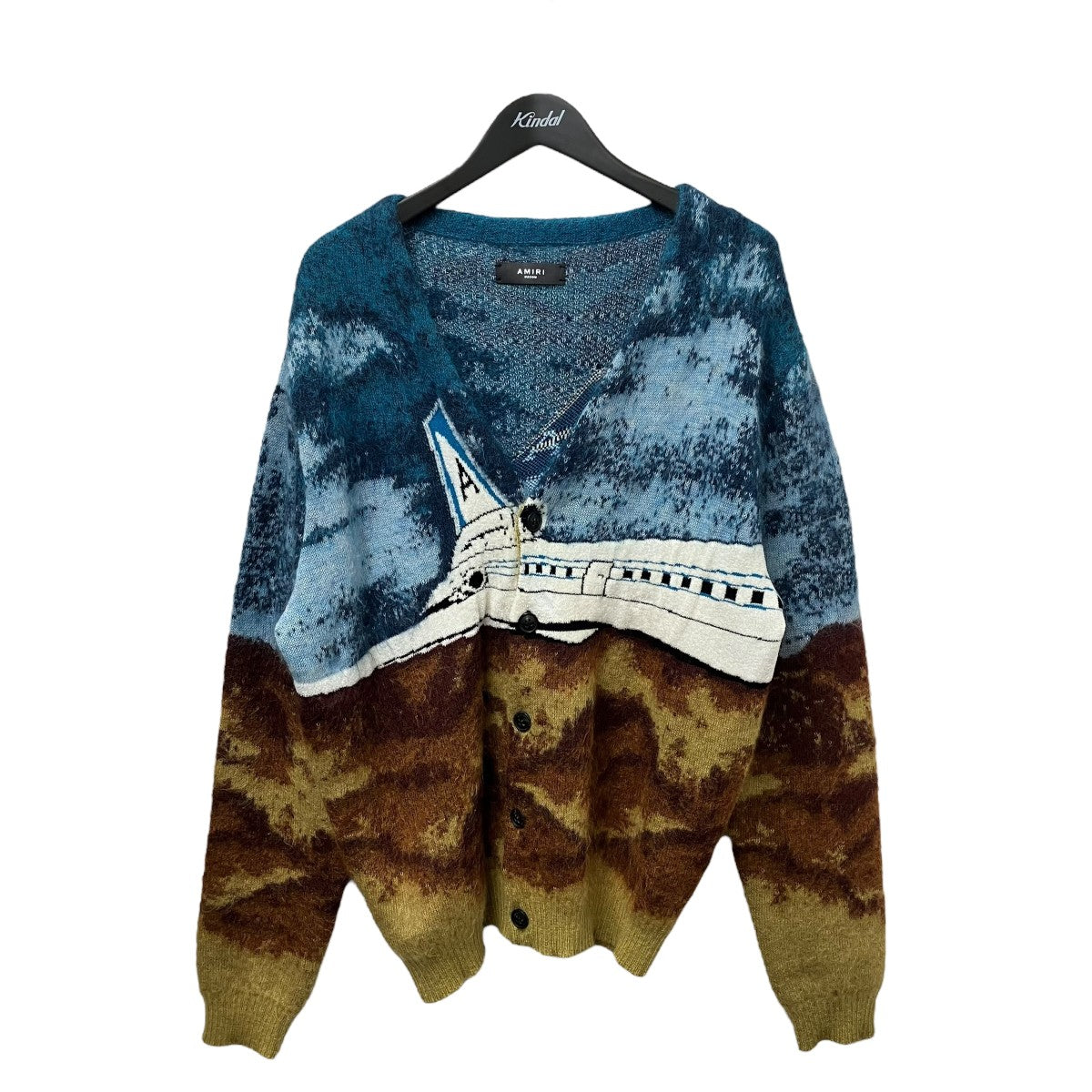 Airplane Intarsia Mohair 2020カーディガン