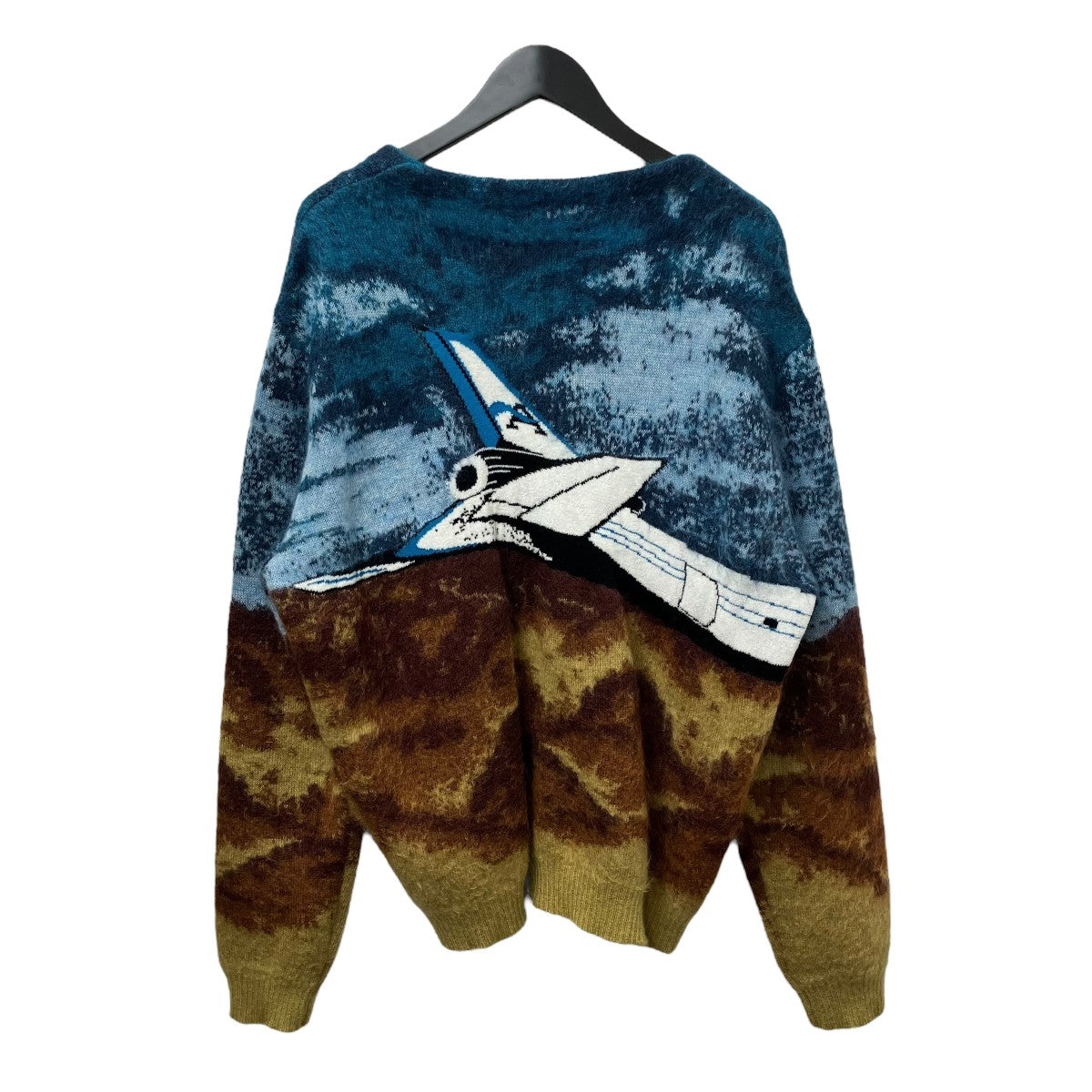Airplane Intarsia Mohair 2020カーディガン