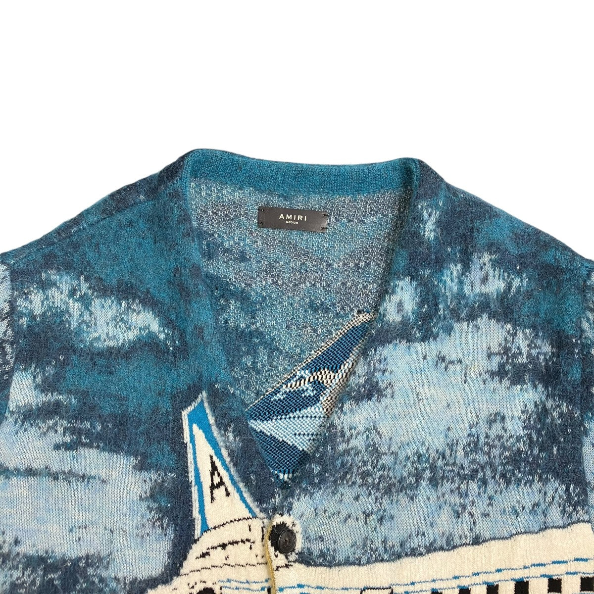 Airplane Intarsia Mohair 2020カーディガン